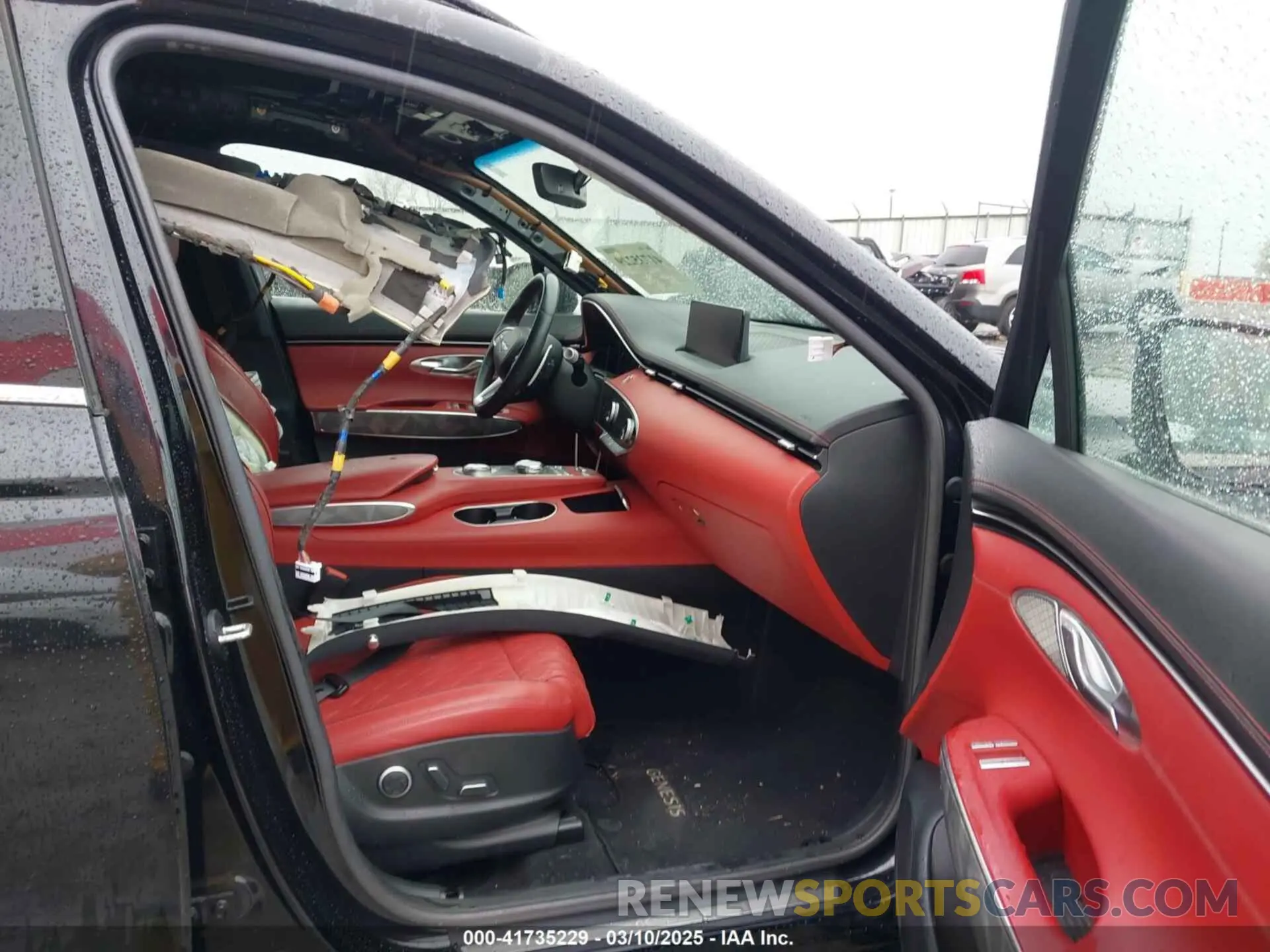 5 fotografías del automóvil dañado KMUMCDTC0NU018758 GENESIS GV70 2022