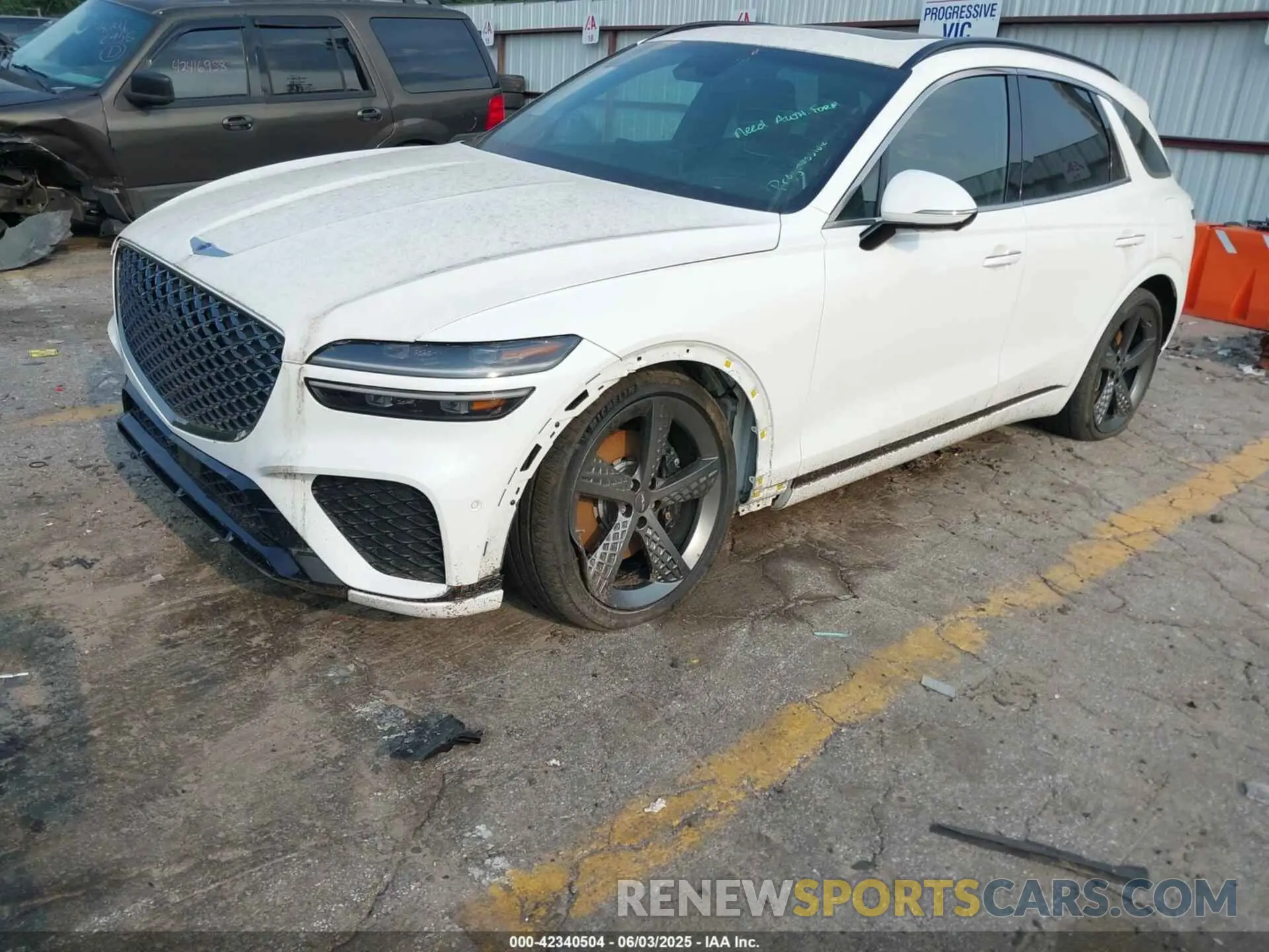 6 fotografías del automóvil dañado KMUMCDTC6NU040733 GENESIS GV70 2022