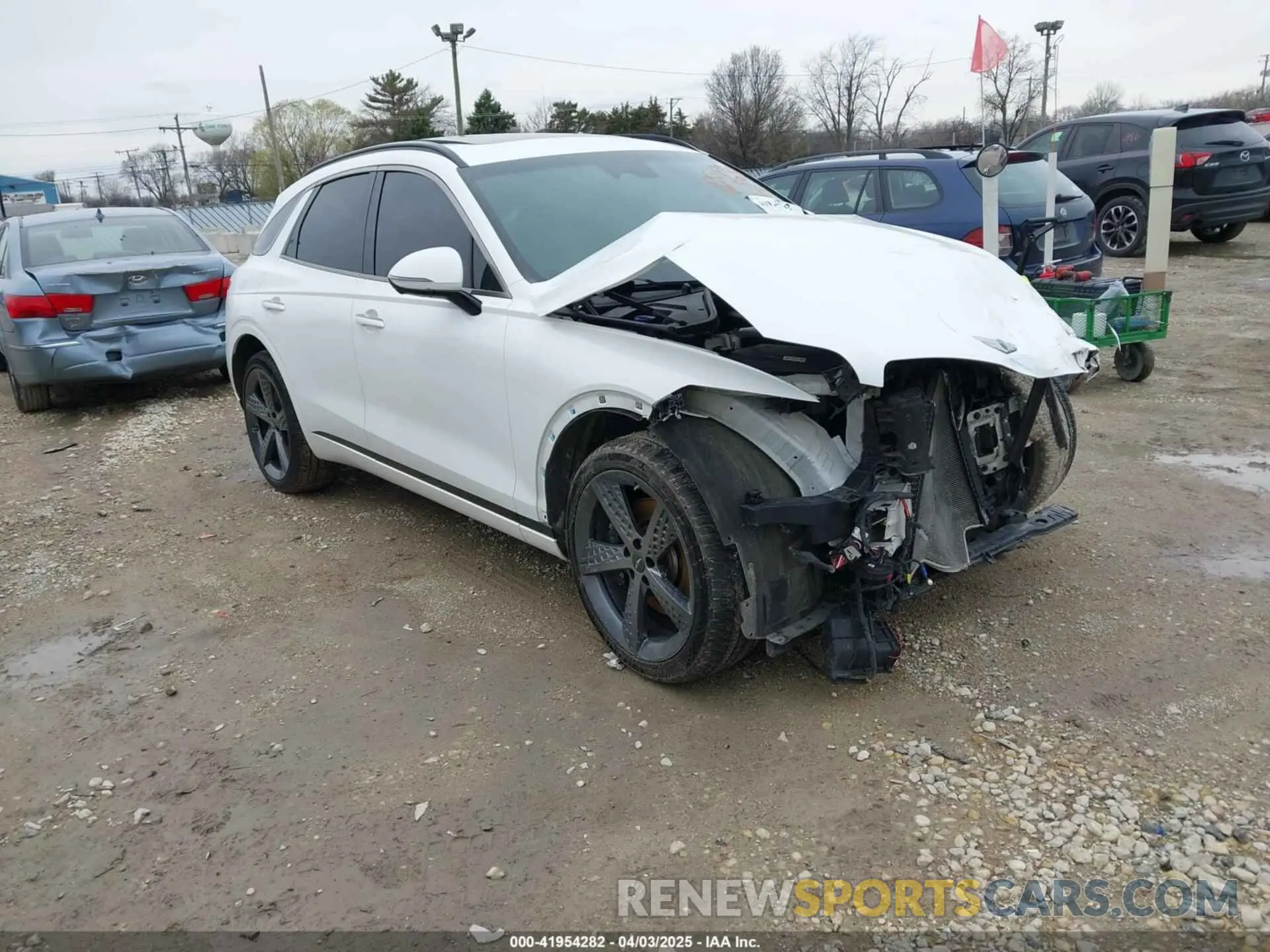 1 fotografías del automóvil dañado KMUMADTB1PU089807 GENESIS GV70 2023