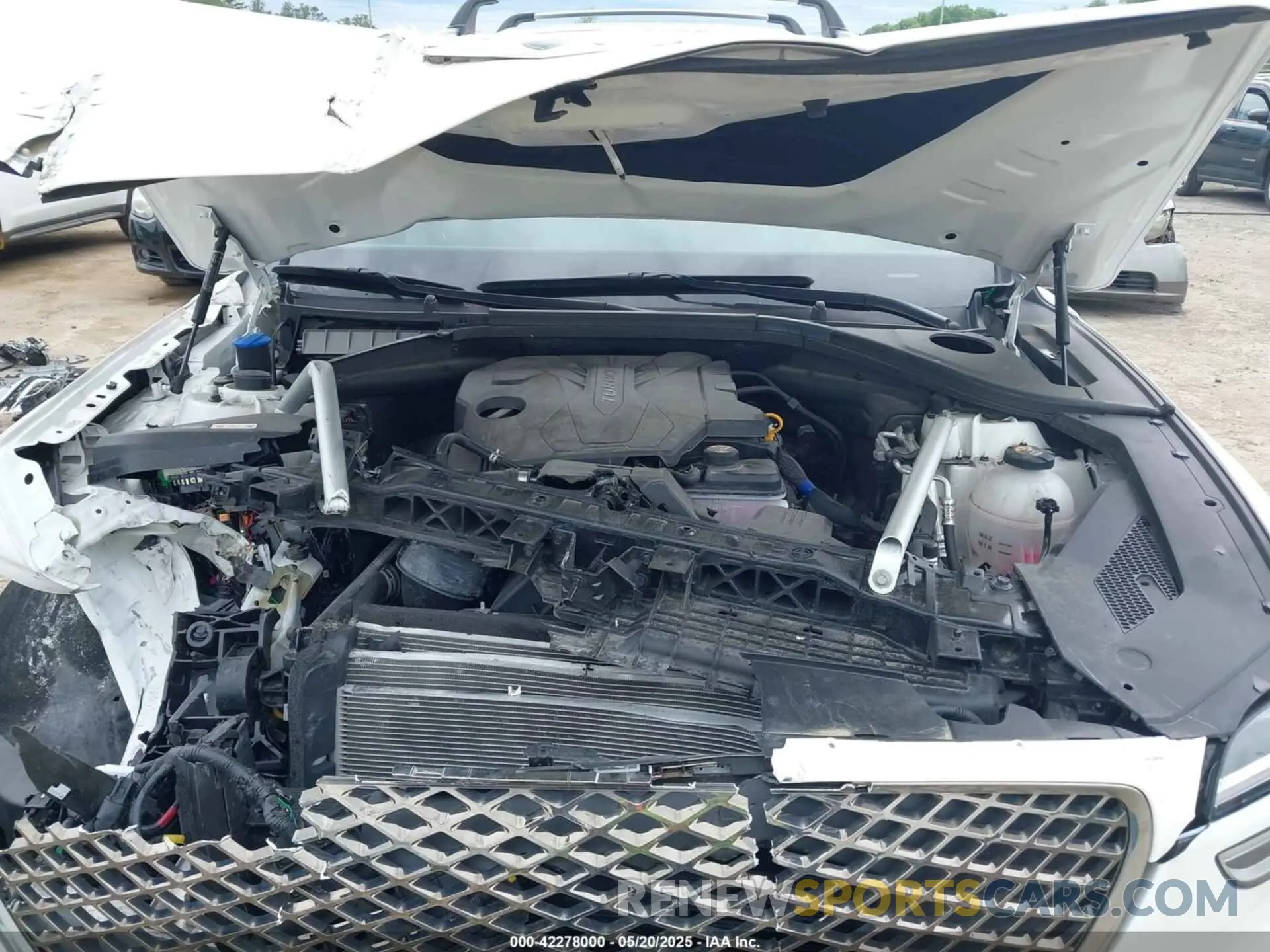 10 fotografías del automóvil dañado KMUMADTB3PU112780 GENESIS GV70 2023