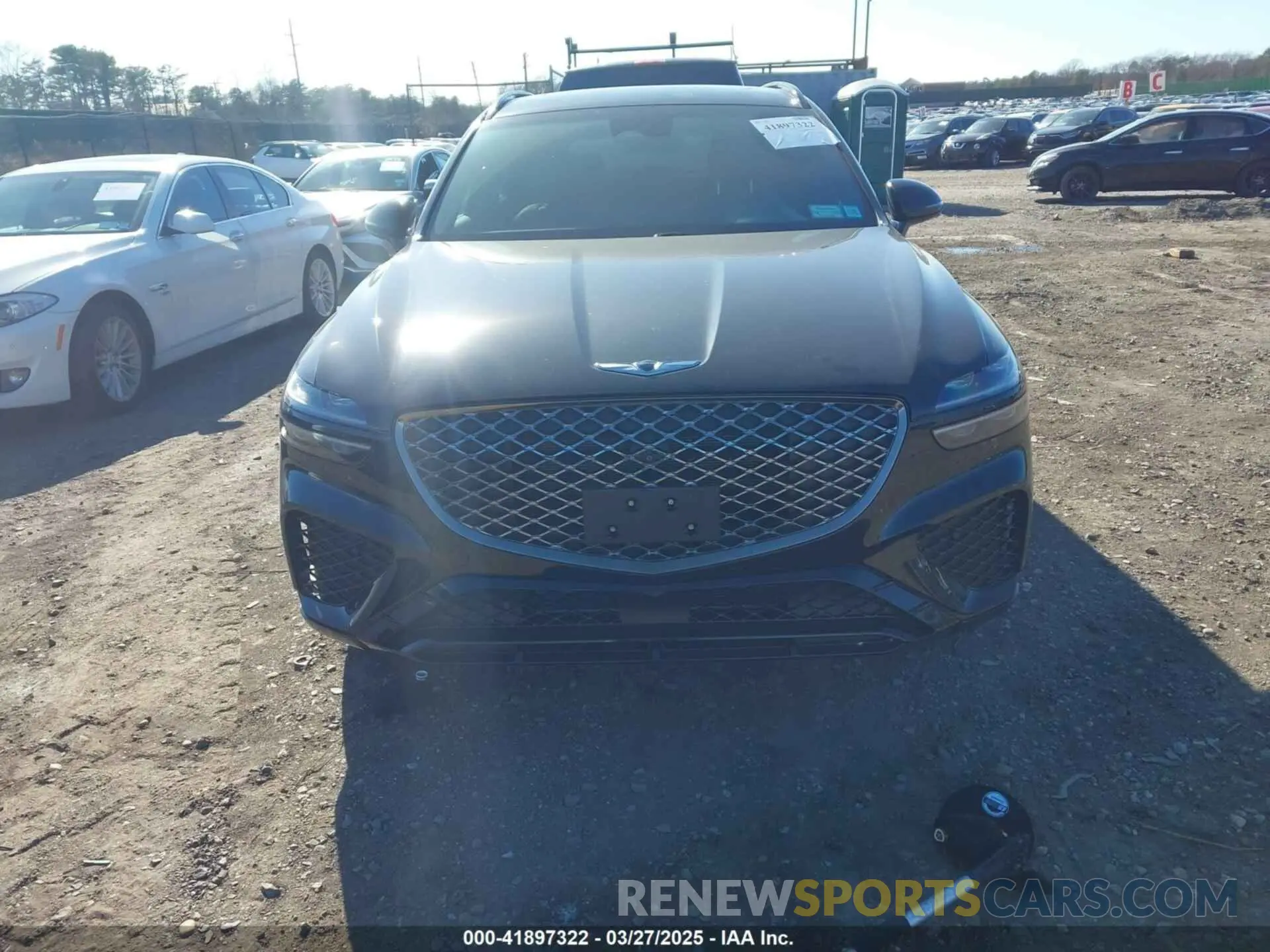 12 fotografías del automóvil dañado KMUMADTB4PU102310 GENESIS GV70 2023