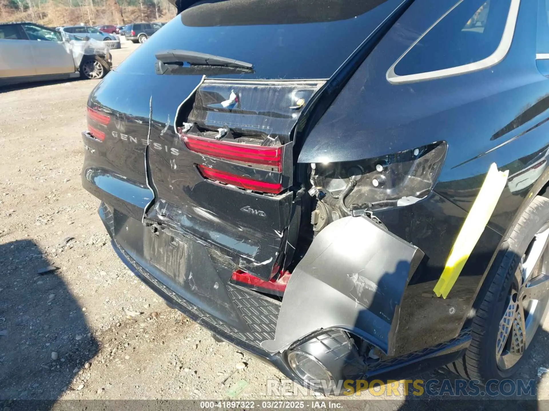 17 fotografías del automóvil dañado KMUMADTB4PU102310 GENESIS GV70 2023