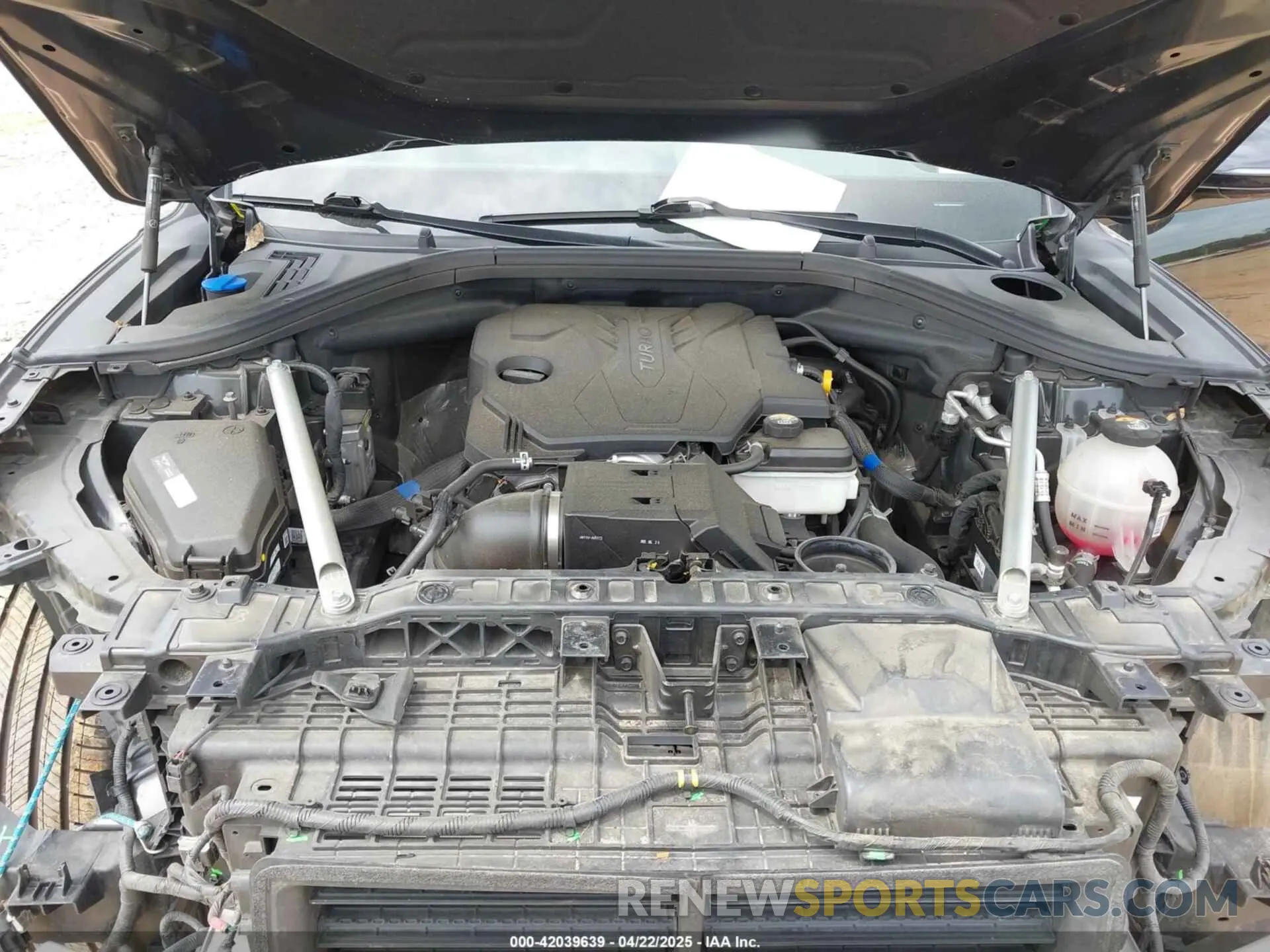 10 fotografías del automóvil dañado KMUMADTB5PU080446 GENESIS GV70 2023