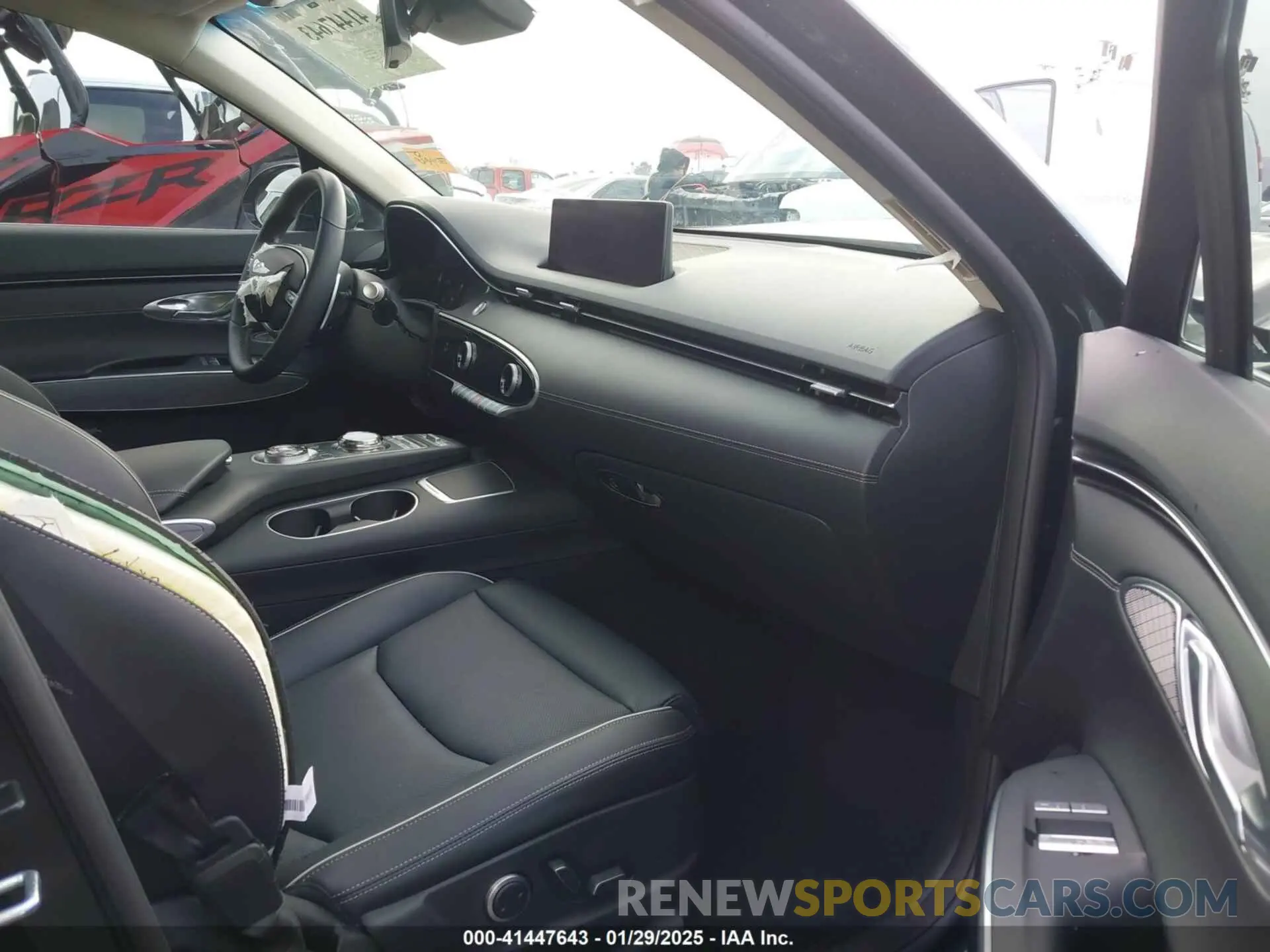 5 fotografías del automóvil dañado KMUMADTB5PU114854 GENESIS GV70 2023