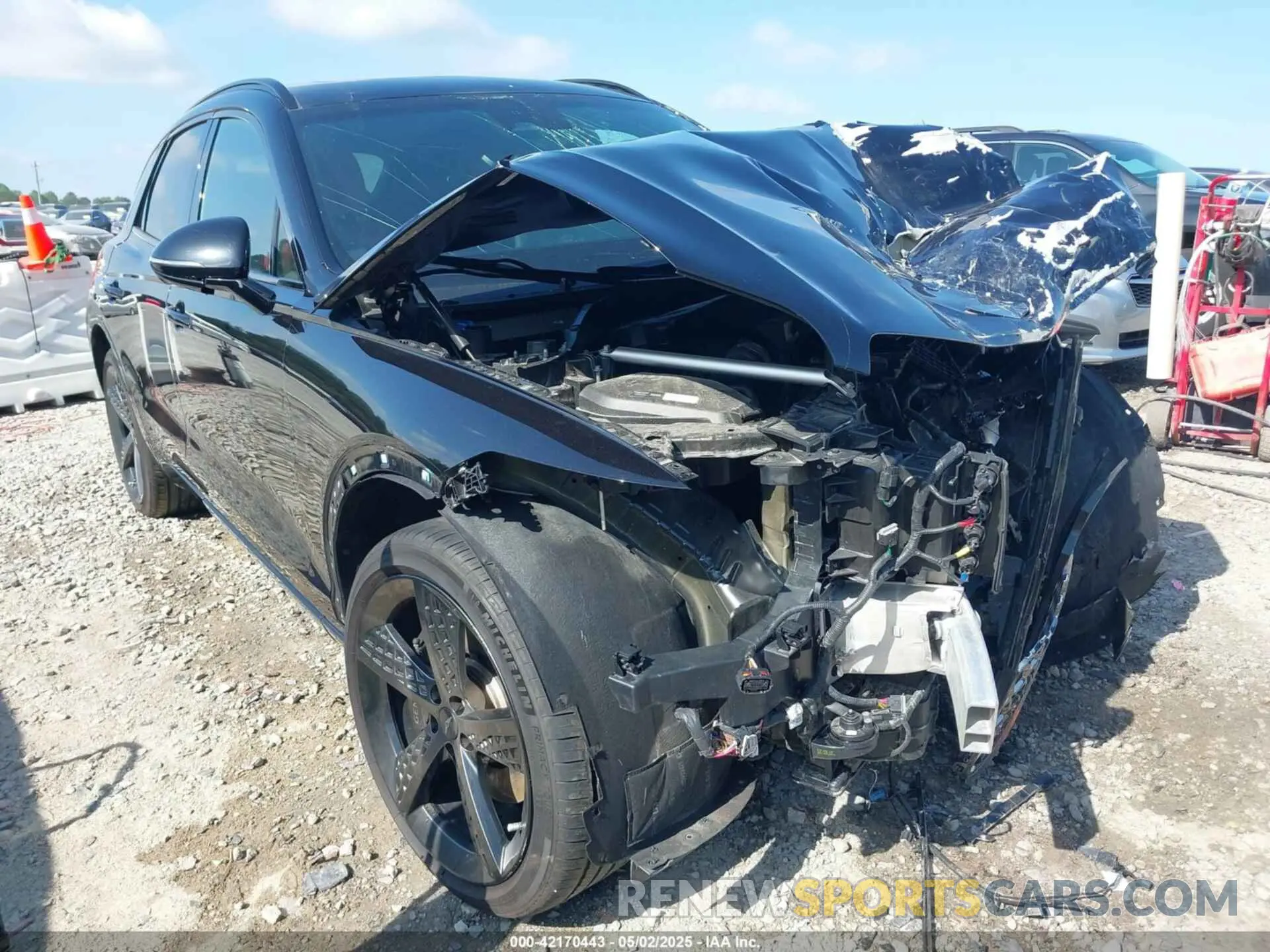 1 fotografías del automóvil dañado KMUMADTB5PU134876 GENESIS GV70 2023