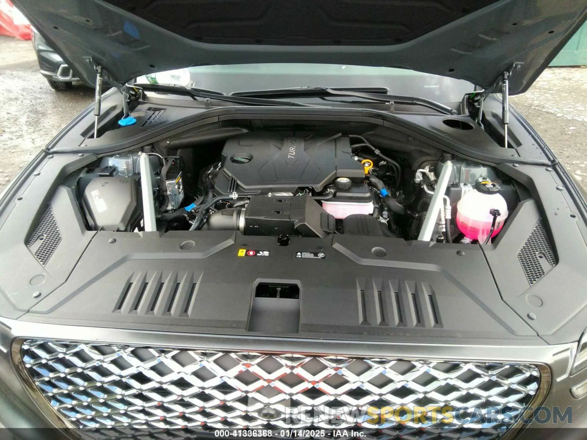 10 fotografías del automóvil dañado KMUMADTB5PU139818 GENESIS GV70 2023