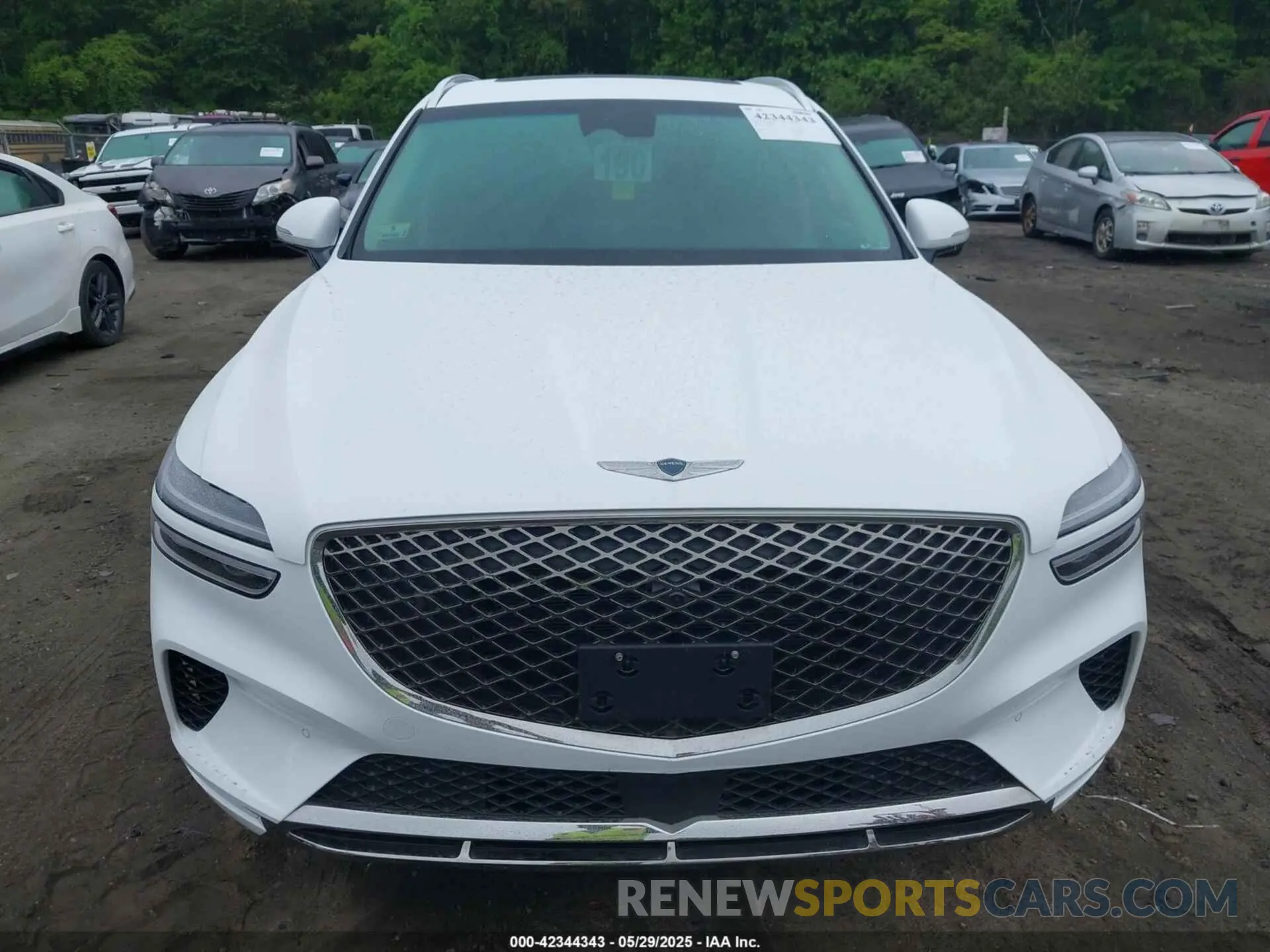 12 fotografías del automóvil dañado KMUMADTB6PU121652 GENESIS GV70 2023