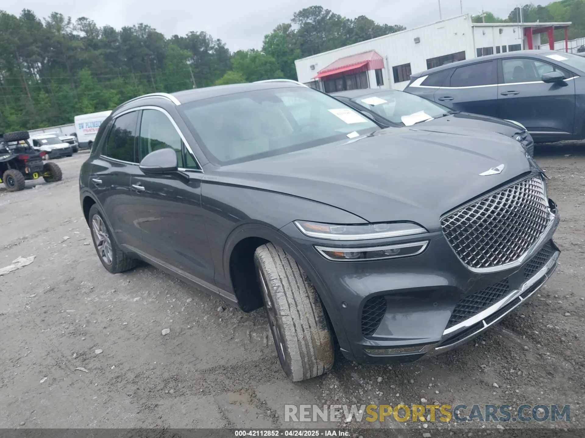 1 fotografías del automóvil dañado KMUMADTB7PU103287 GENESIS GV70 2023
