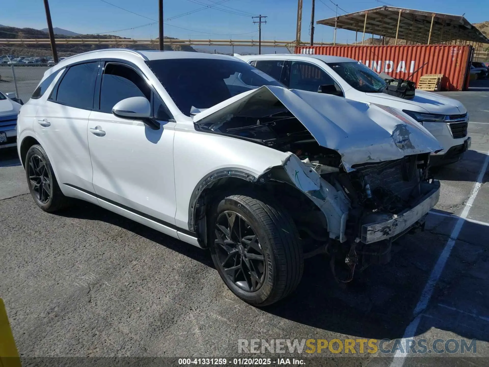 1 fotografías del automóvil dañado KMUMADTBXPU081740 GENESIS GV70 2023