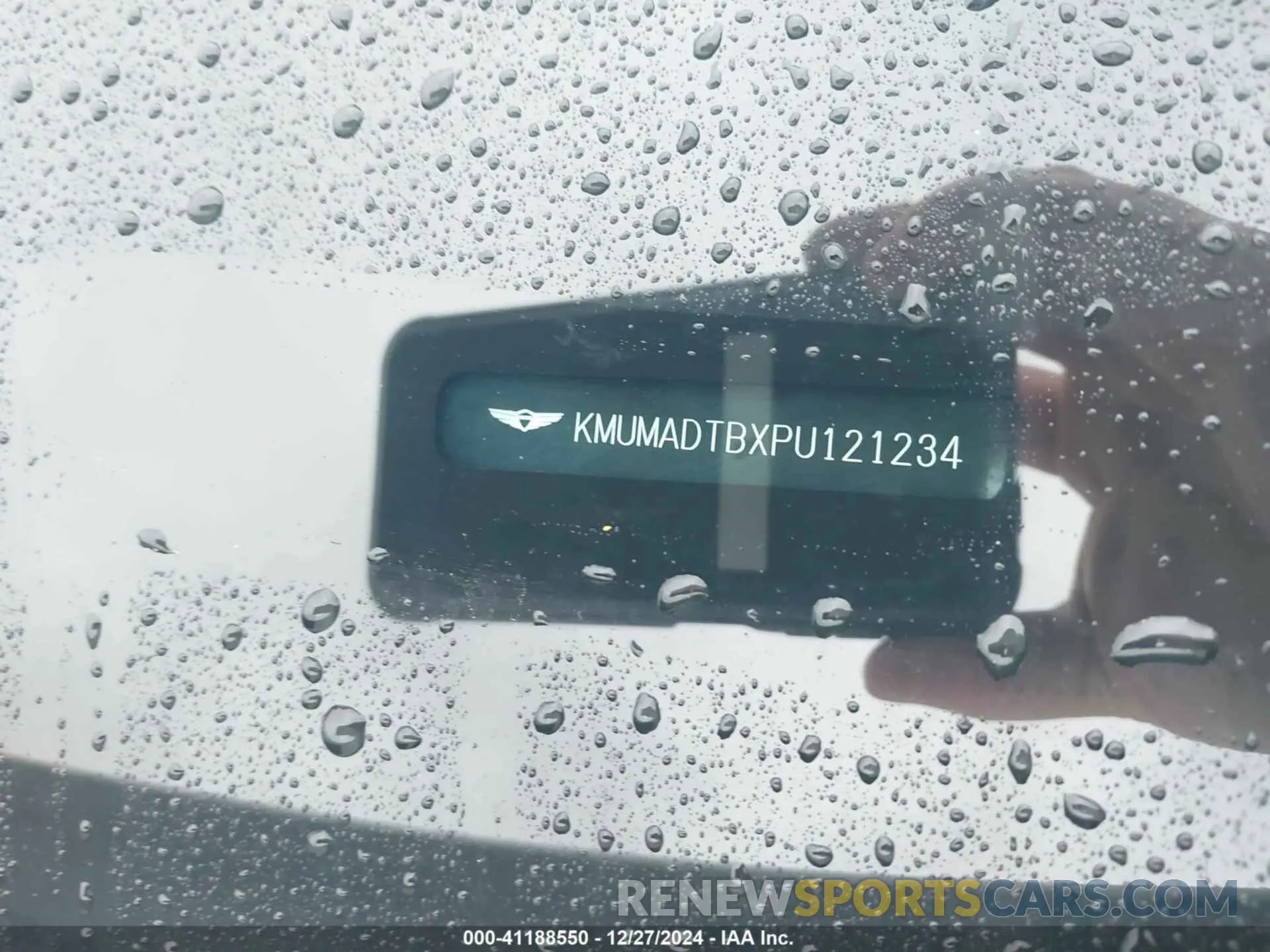 9 fotografías del automóvil dañado KMUMADTBXPU121234 GENESIS GV70 2023