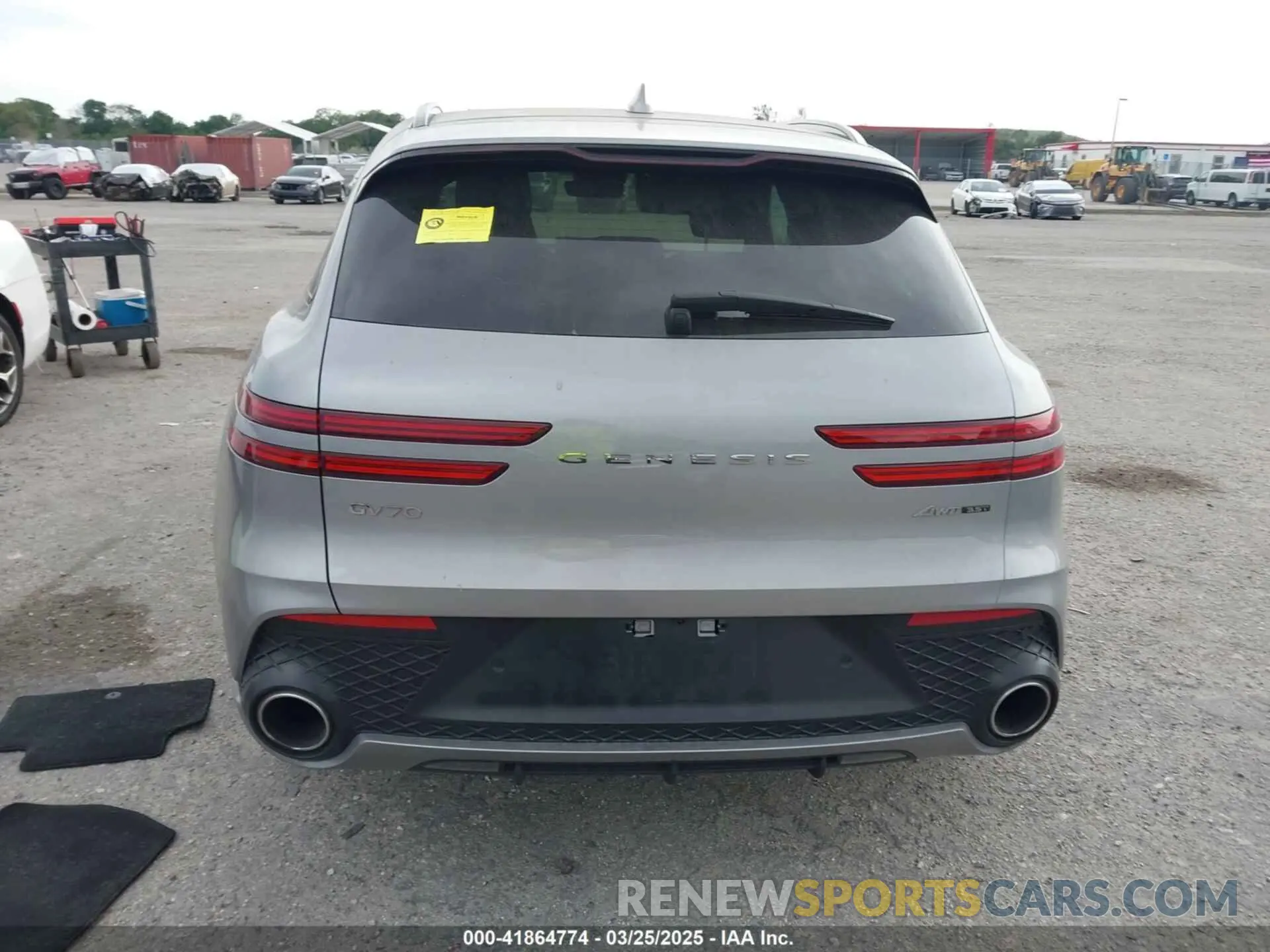 16 fotografías del automóvil dañado KMUMCDTC1PU098851 GENESIS GV70 2023