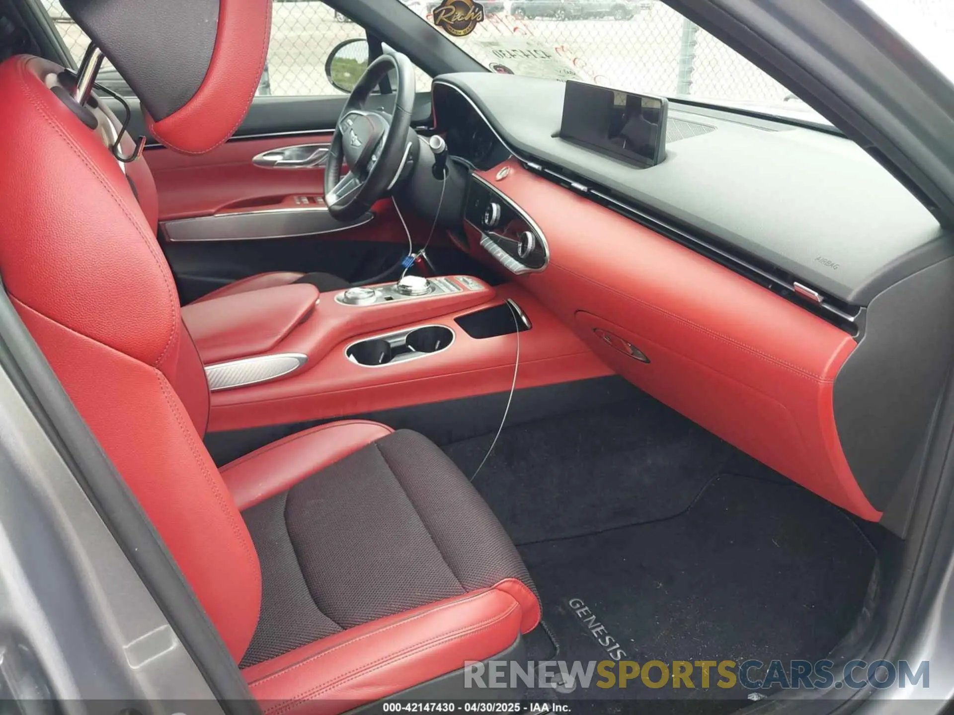 5 fotografías del automóvil dañado KMUMCDTC9PU093915 GENESIS GV70 2023
