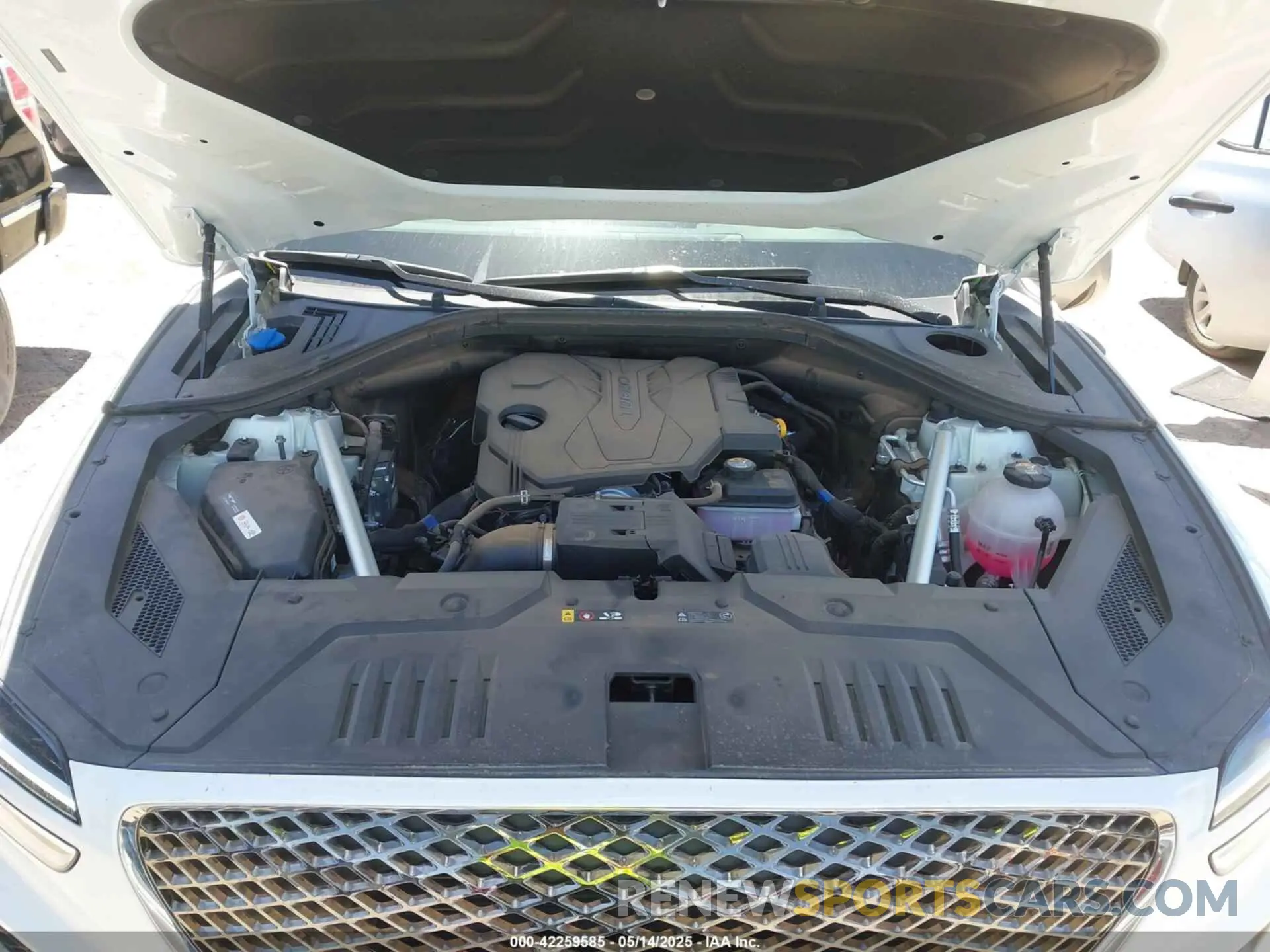 10 fotografías del automóvil dañado 5NMMADTB0SH034672 GENESIS GV70 2025