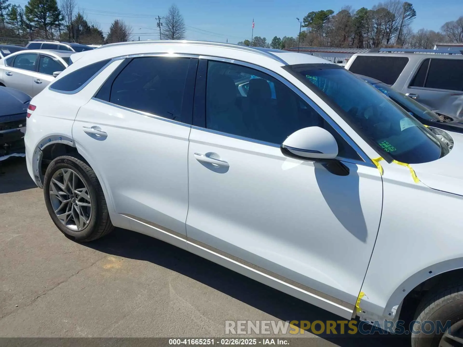 14 fotografías del automóvil dañado 5NMMADTB4SH017423 GENESIS GV70 2025