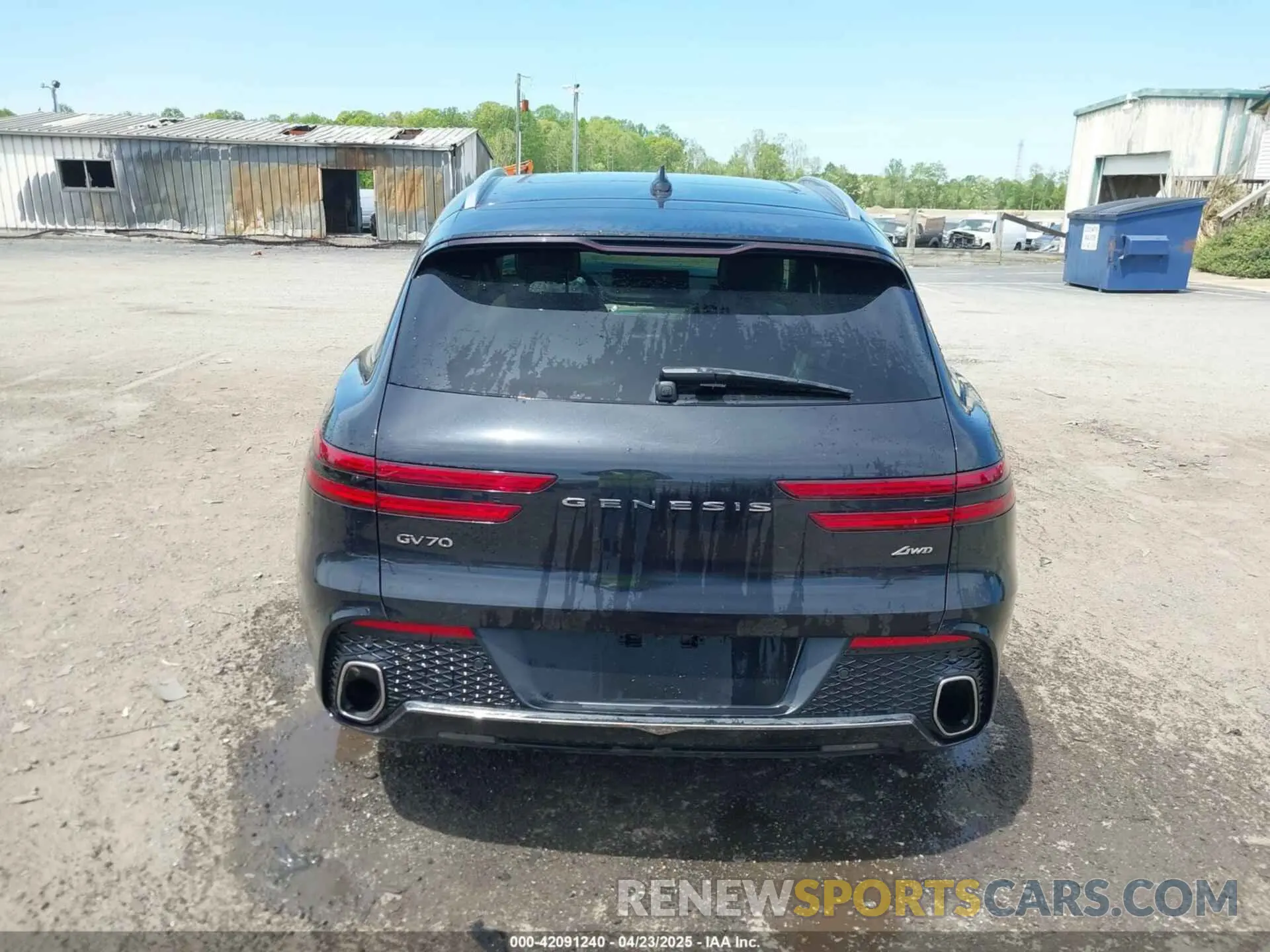 17 fotografías del automóvil dañado 5NMMADTB6SH017181 GENESIS GV70 2025
