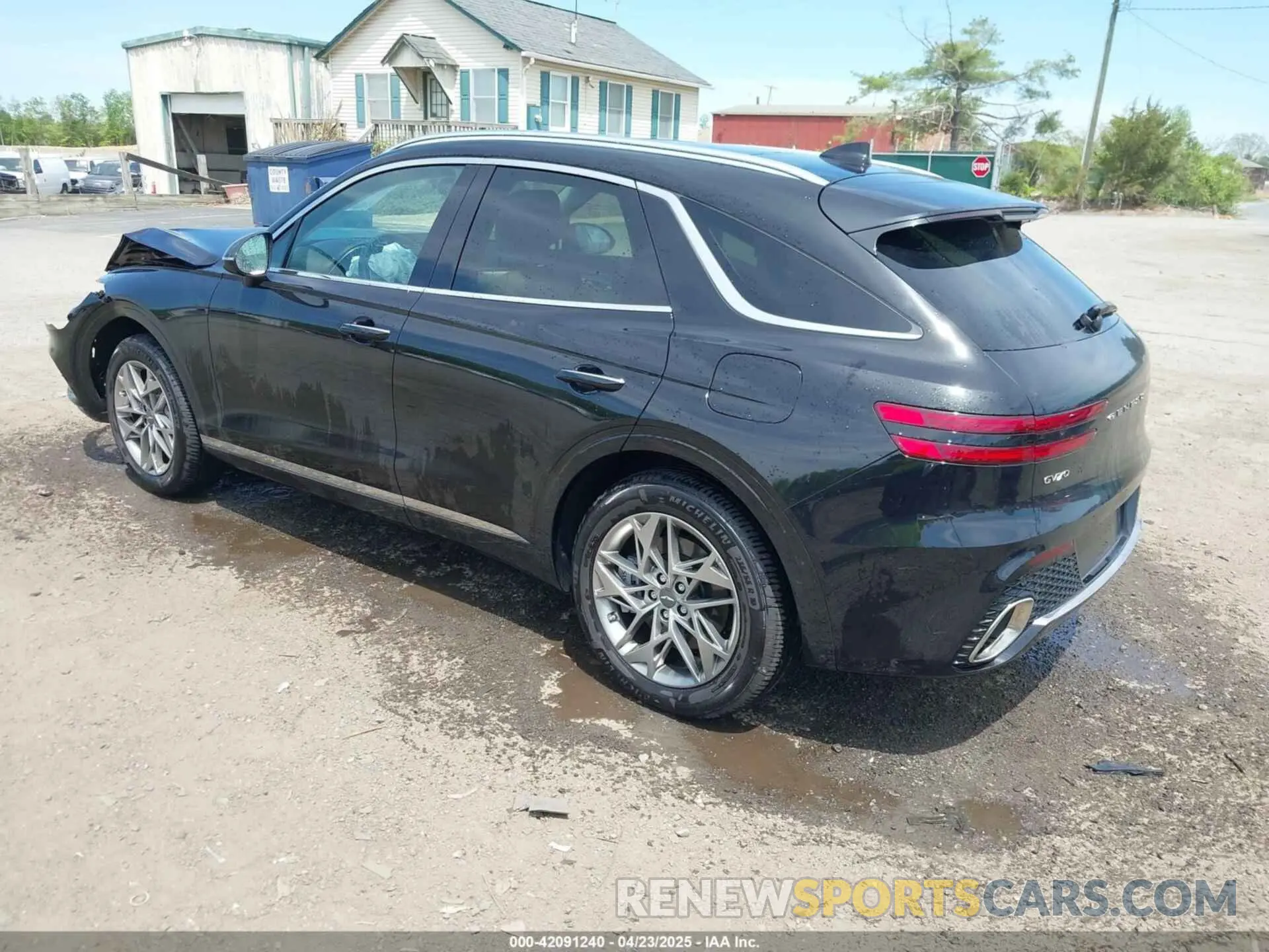 3 fotografías del automóvil dañado 5NMMADTB6SH017181 GENESIS GV70 2025