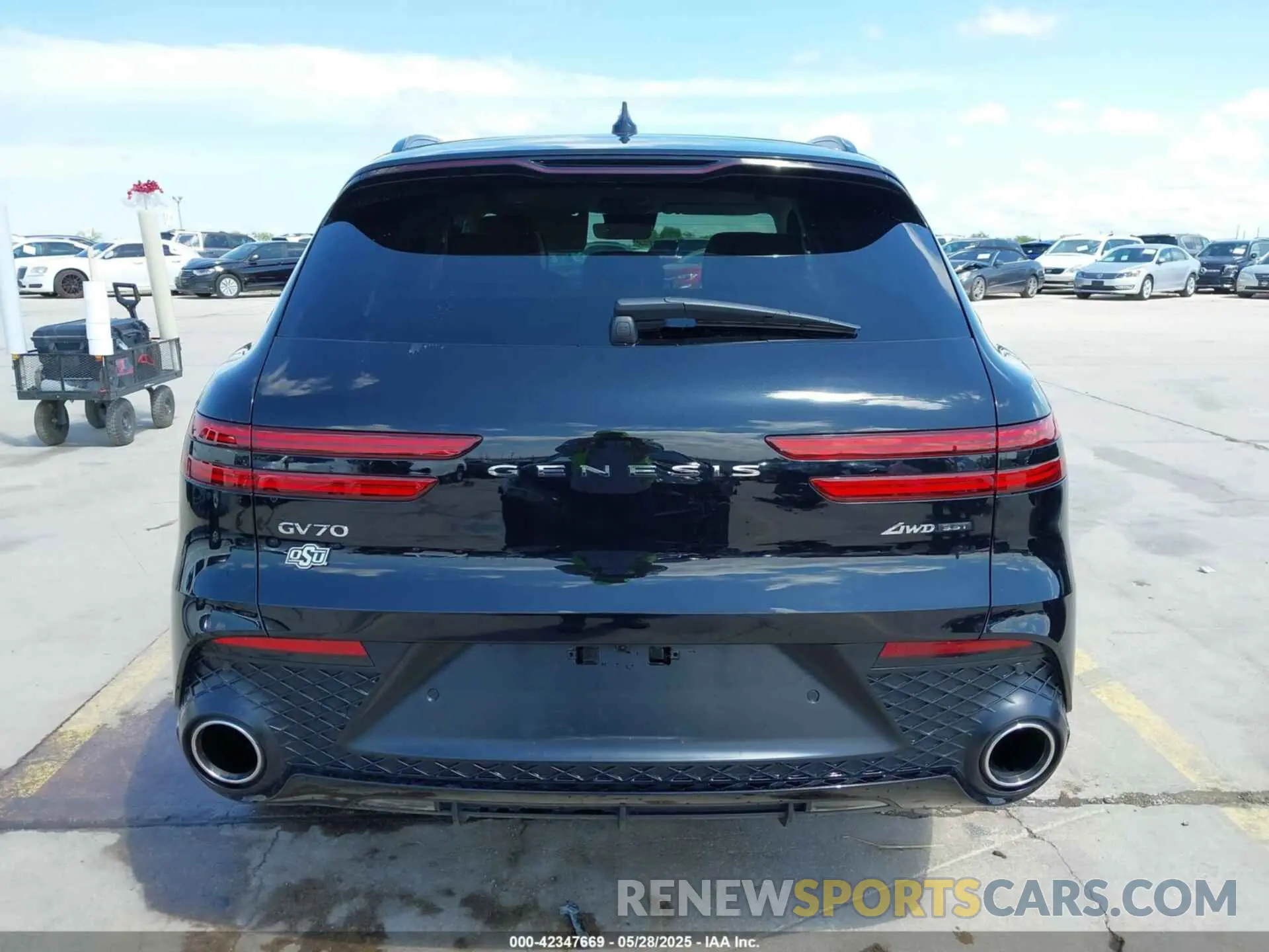 16 fotografías del automóvil dañado 5NMMCDTC2SH026768 GENESIS GV70 2025