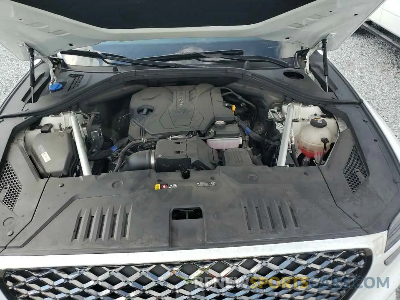 12 fotografías del automóvil dañado KMUMADTB0NU058027 GENESIS GV70 BASE 2022
