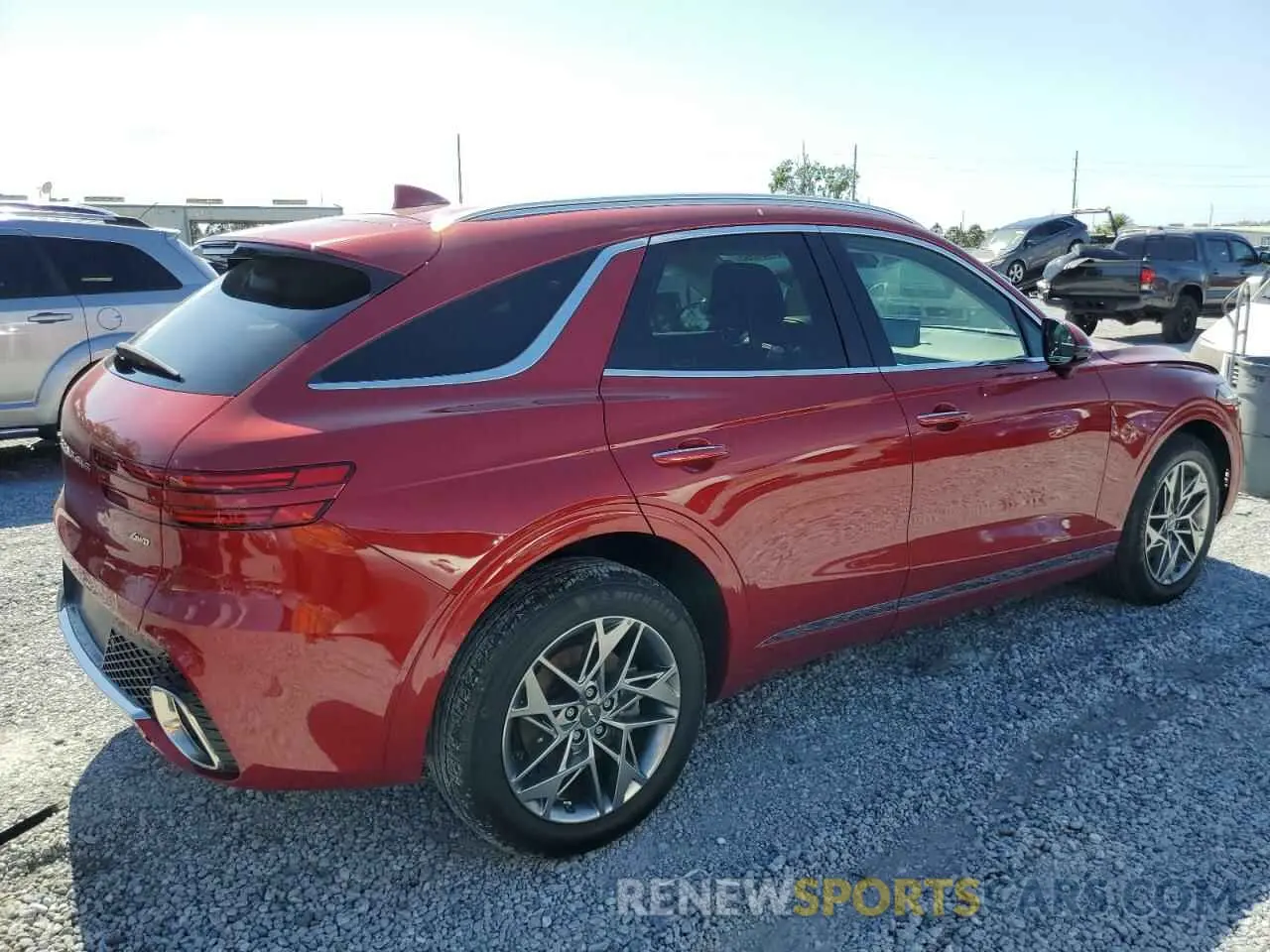 3 fotografías del automóvil dañado KMUMADTB2NU059857 GENESIS GV70 BASE 2022