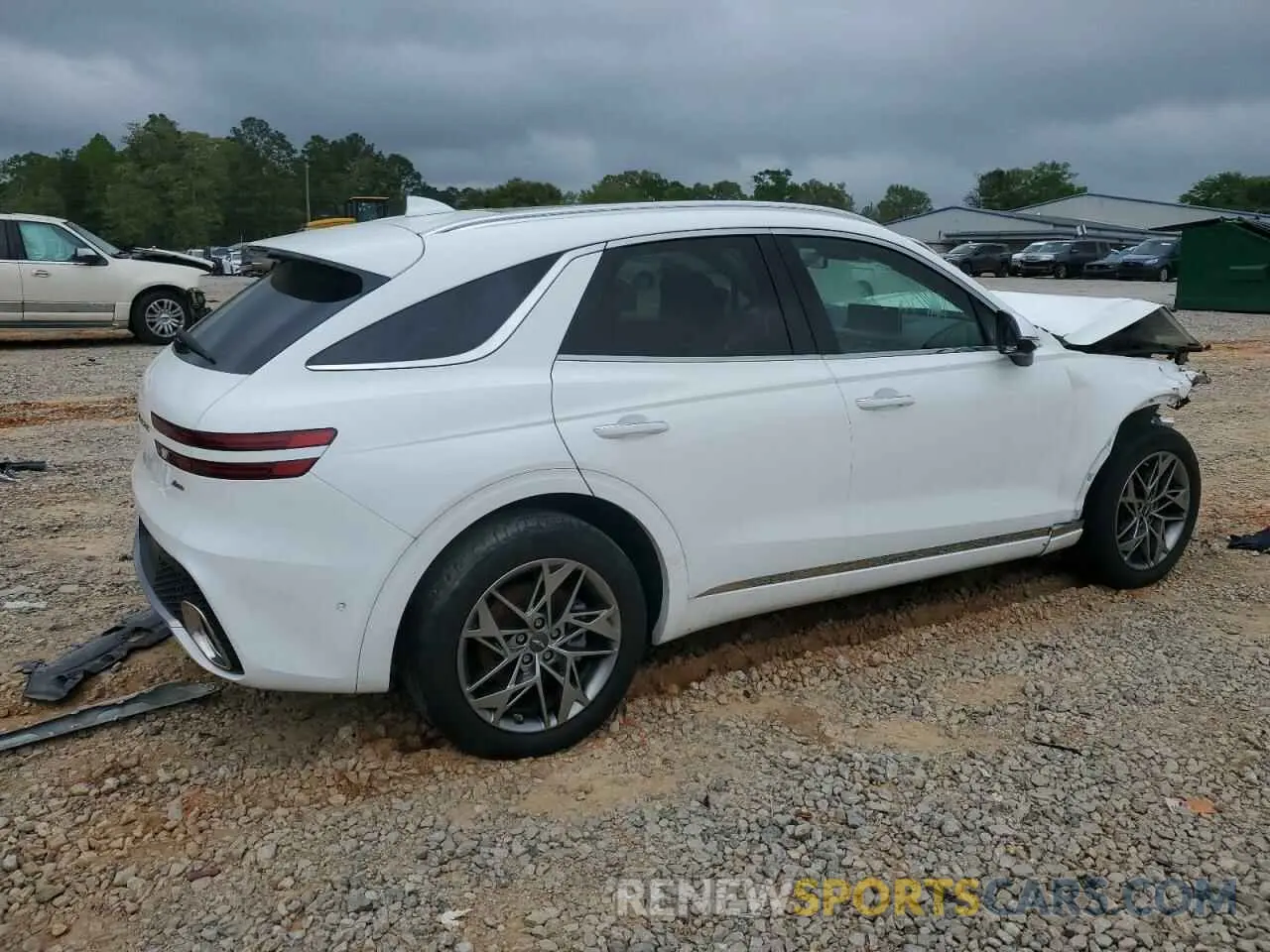 3 fotografías del automóvil dañado KMUMADTB4NU061075 GENESIS GV70 BASE 2022