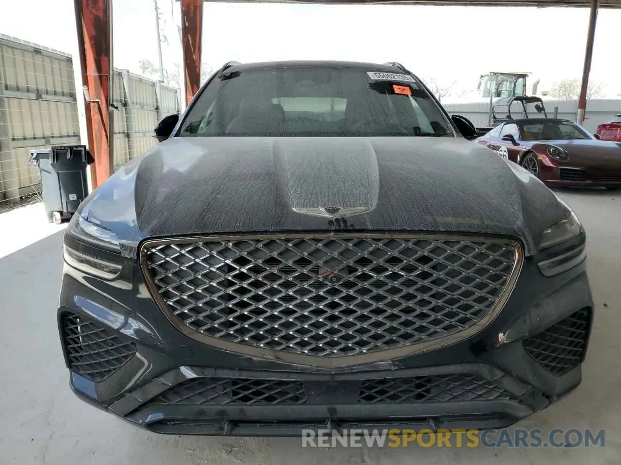 5 fotografías del automóvil dañado KMUMADTB5NU034130 GENESIS GV70 BASE 2022