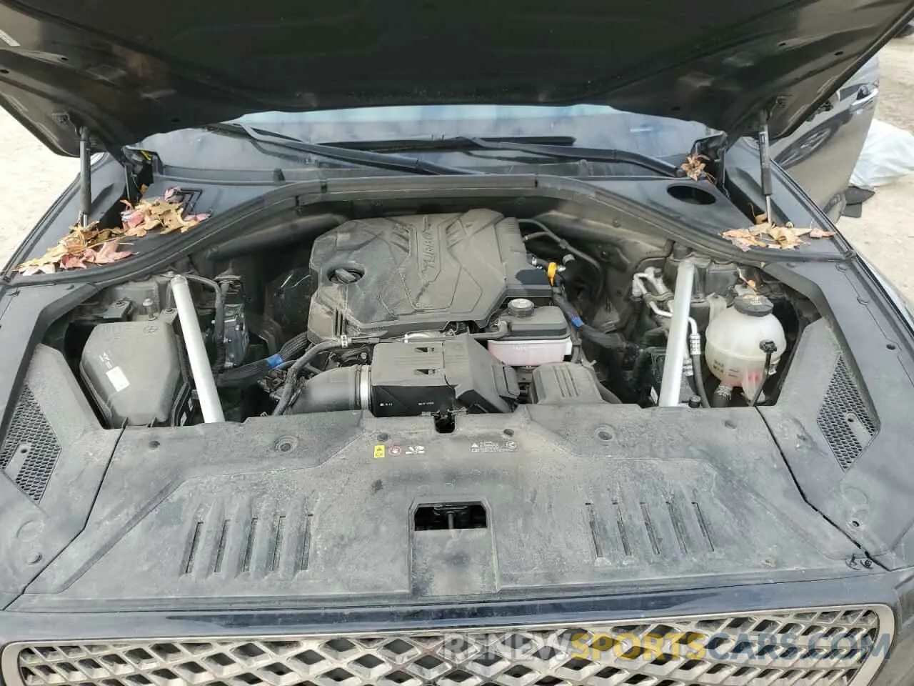 13 fotografías del automóvil dañado KMUMADTB6NU051809 GENESIS GV70 BASE 2022