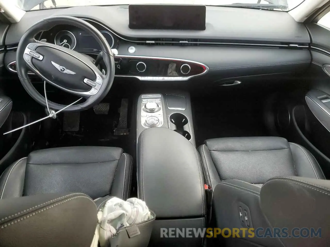8 fotografías del automóvil dañado KMUMADTB6NU051809 GENESIS GV70 BASE 2022