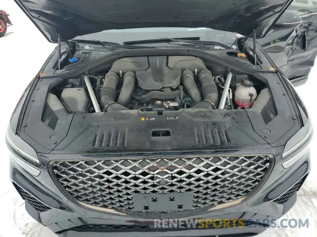 12 fotografías del automóvil dañado KMUMCDTC1NU018316 GENESIS GV70 BASE 2022