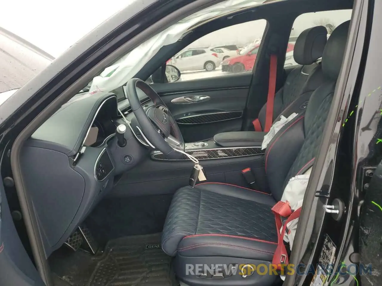 7 fotografías del automóvil dañado KMUMCDTC1NU018316 GENESIS GV70 BASE 2022