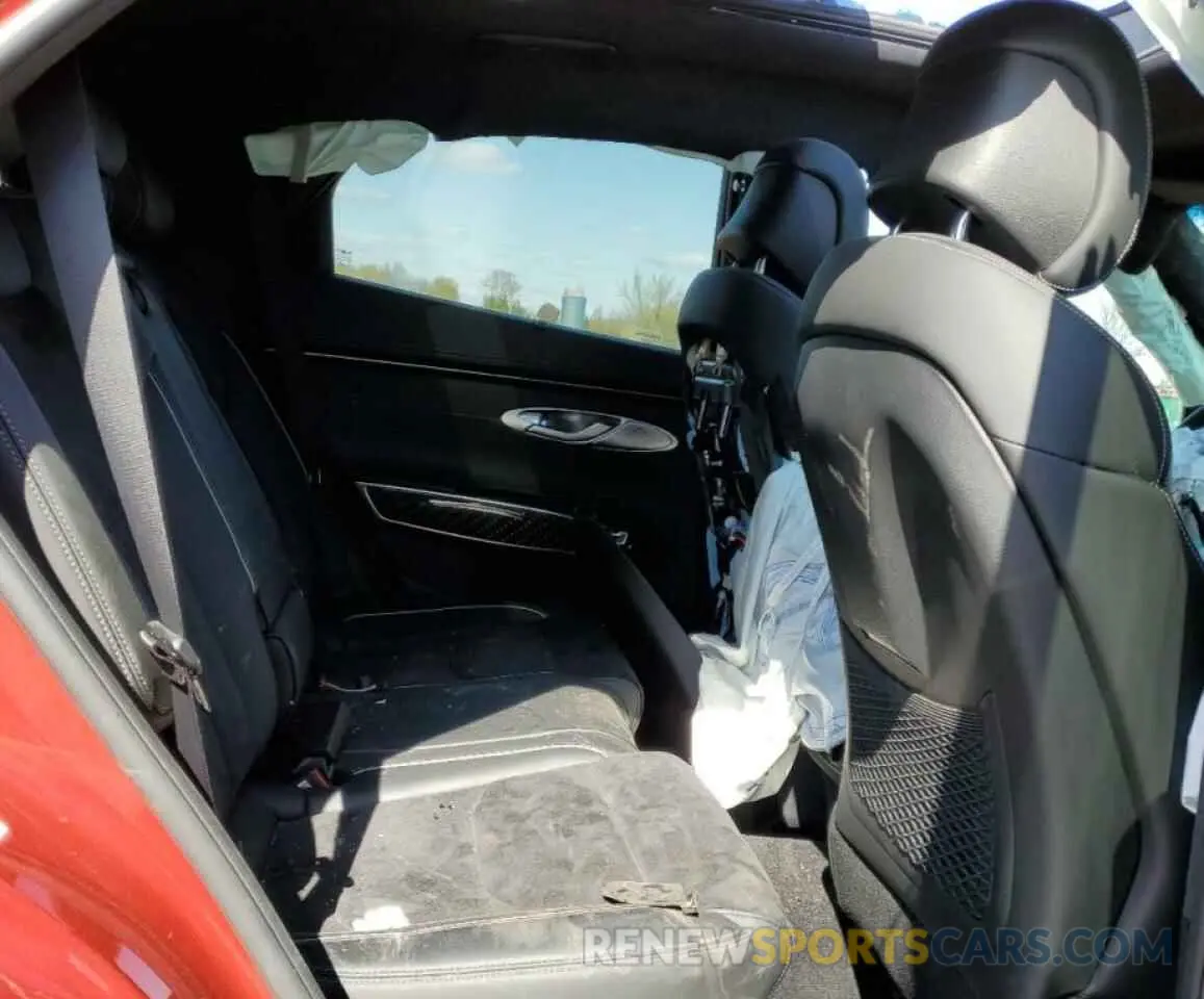 10 fotografías del automóvil dañado KMUMCDTC2NU035416 GENESIS GV70 BASE 2022
