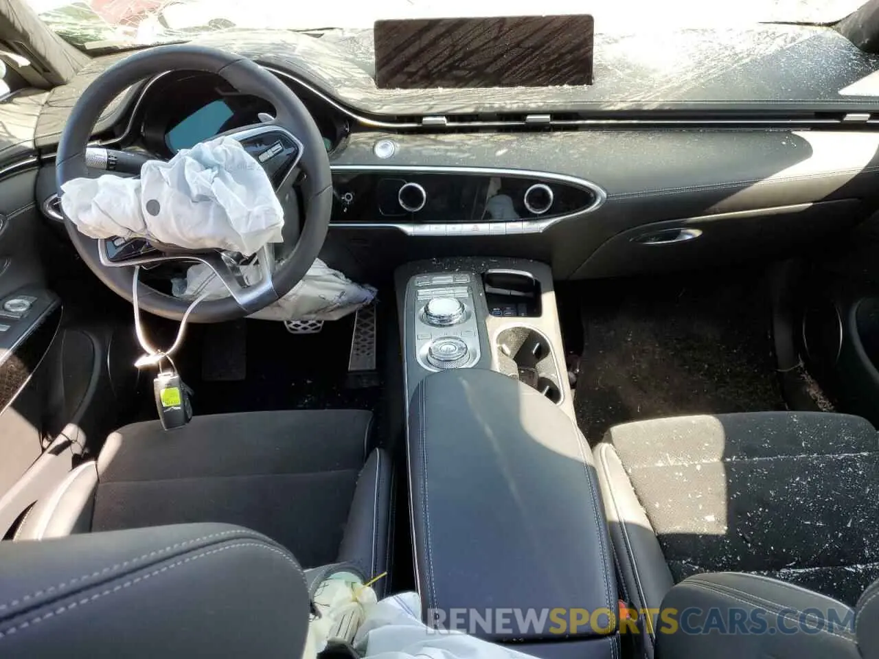 8 fotografías del automóvil dañado KMUMCDTC2NU035416 GENESIS GV70 BASE 2022