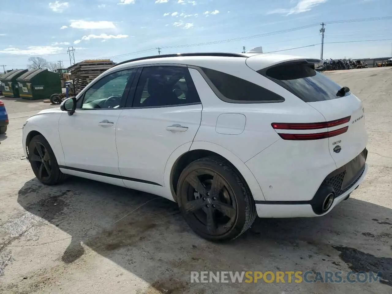 2 fotografías del automóvil dañado KMUMCDTC6NU036875 GENESIS GV70 BASE 2022