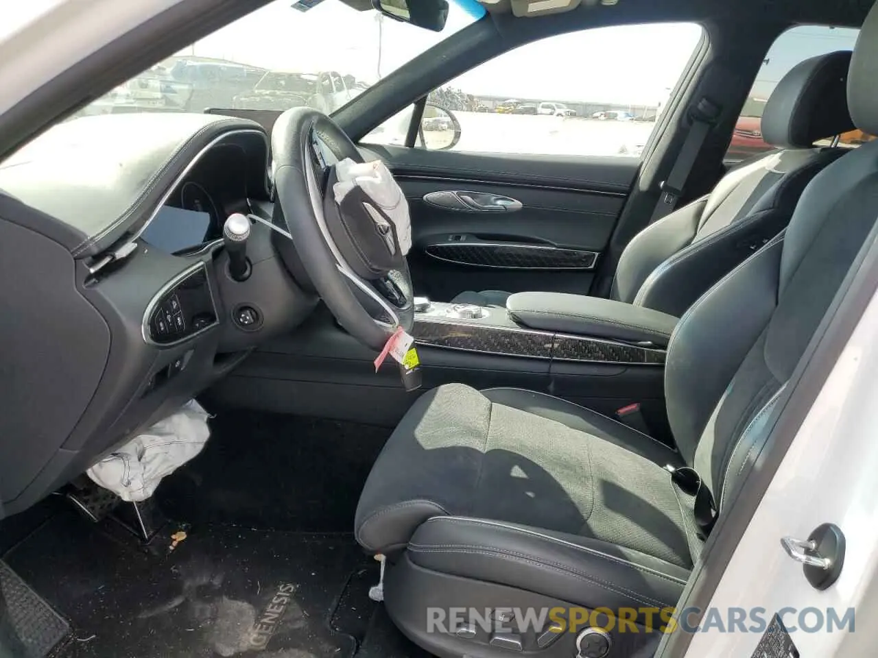 7 fotografías del automóvil dañado KMUMCDTC6NU036875 GENESIS GV70 BASE 2022