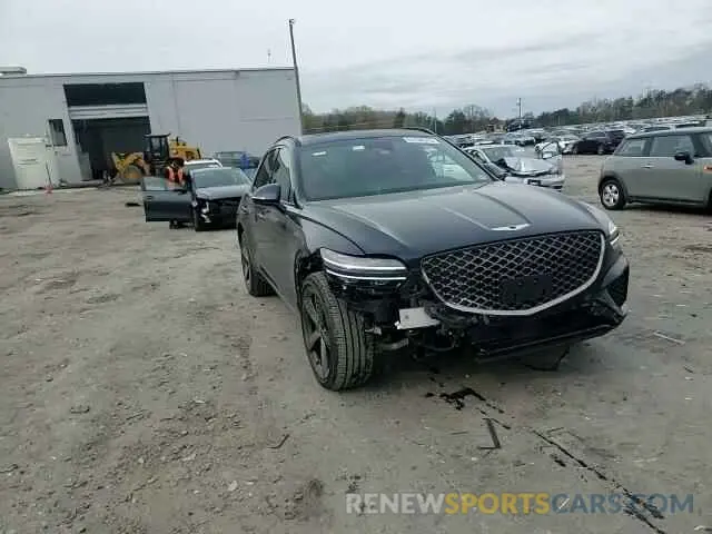 12 fotografías del automóvil dañado KMUMADTB0PU091824 GENESIS GV70 BASE 2023