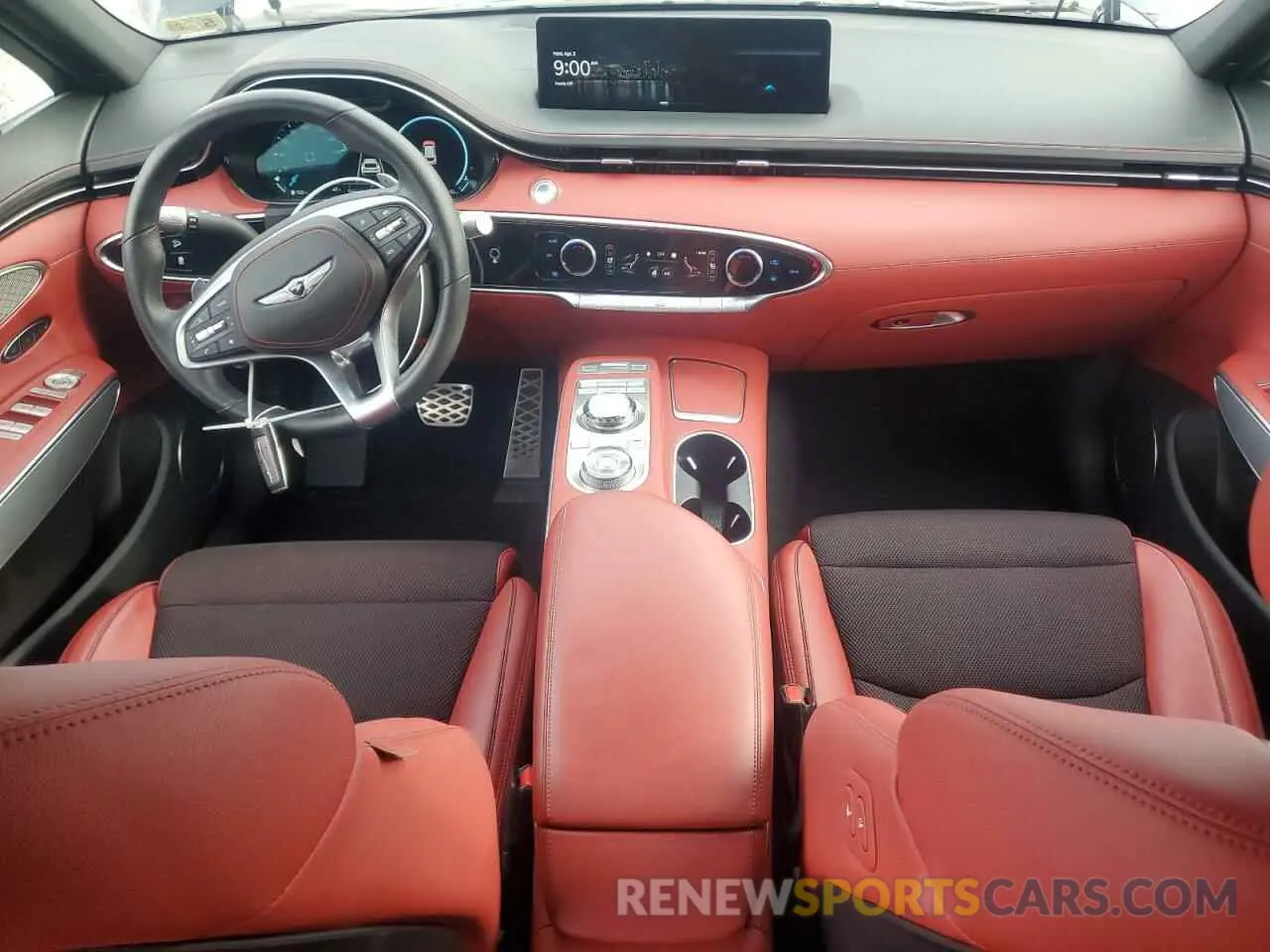 8 fotografías del automóvil dañado KMUMADTB0PU091824 GENESIS GV70 BASE 2023