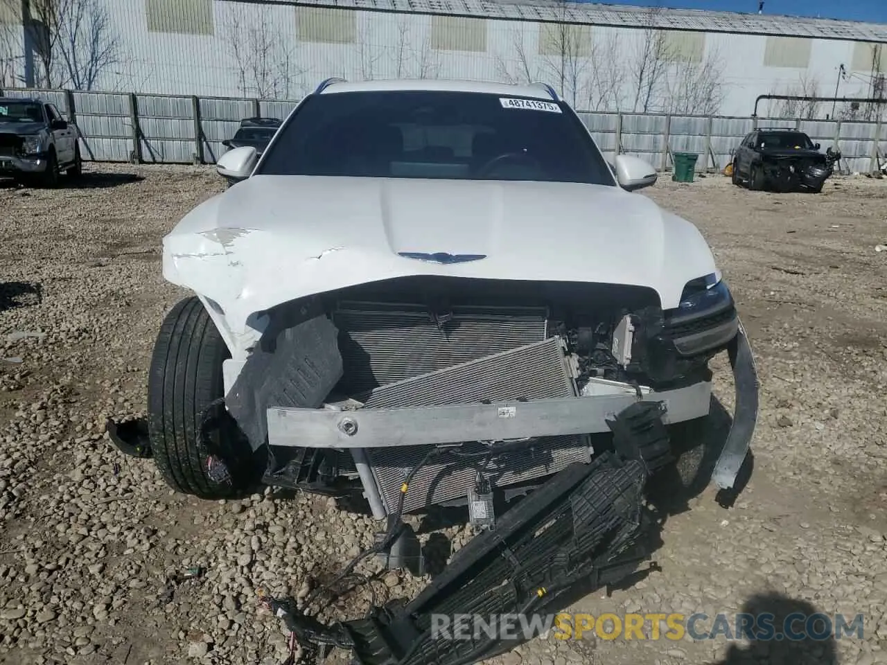 5 fotografías del automóvil dañado KMUMADTB0PU115412 GENESIS GV70 BASE 2023