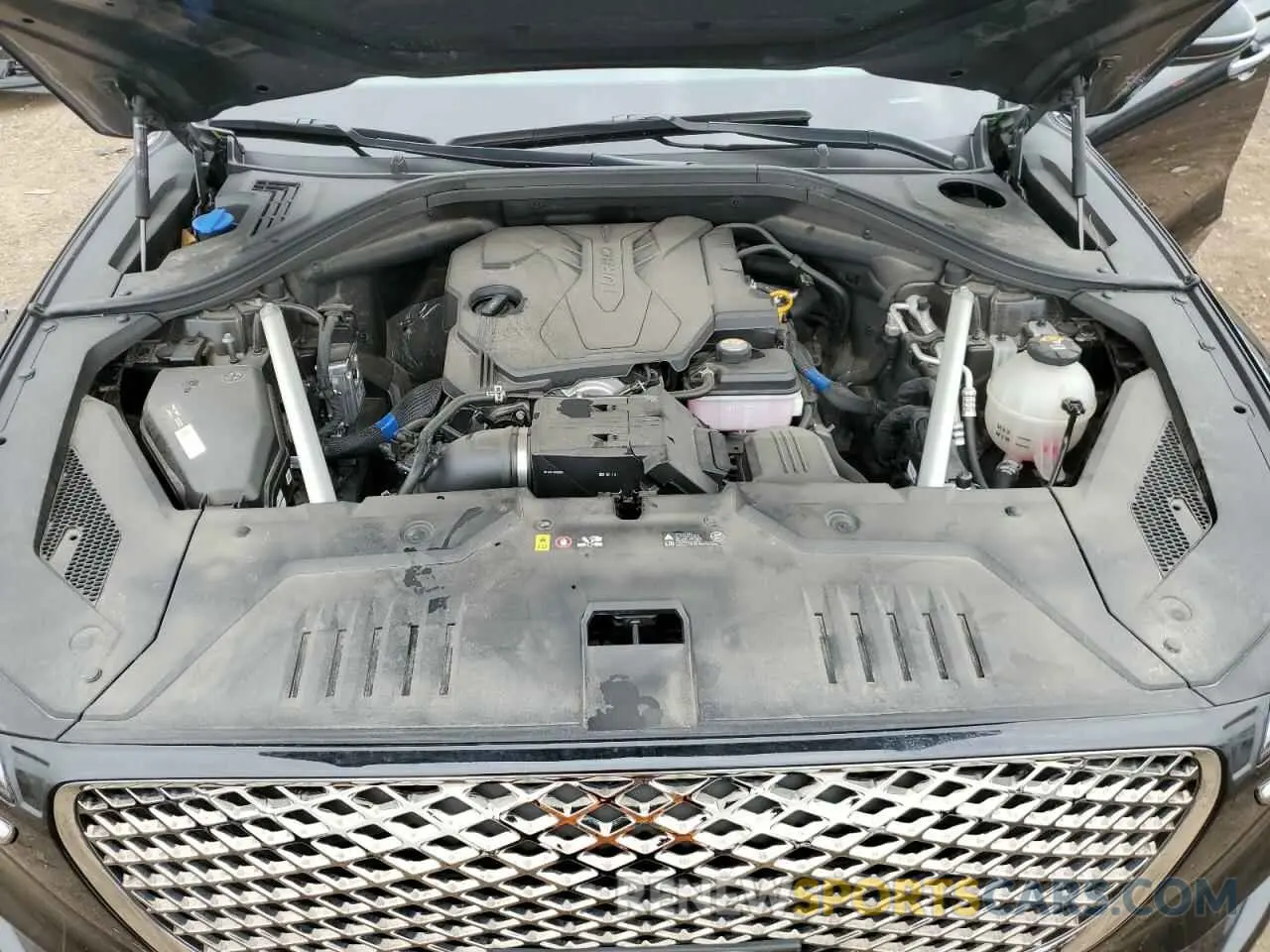 11 fotografías del automóvil dañado KMUMADTB0PU121114 GENESIS GV70 BASE 2023
