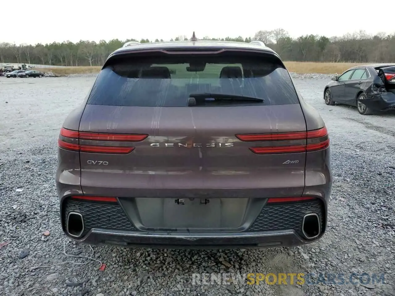 6 fotografías del automóvil dañado KMUMADTB1PU111000 GENESIS GV70 BASE 2023