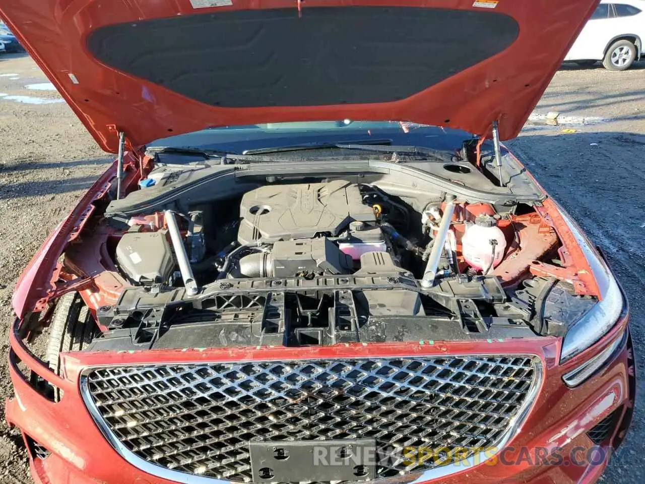 12 fotografías del automóvil dañado KMUMADTB1PU139430 GENESIS GV70 BASE 2023