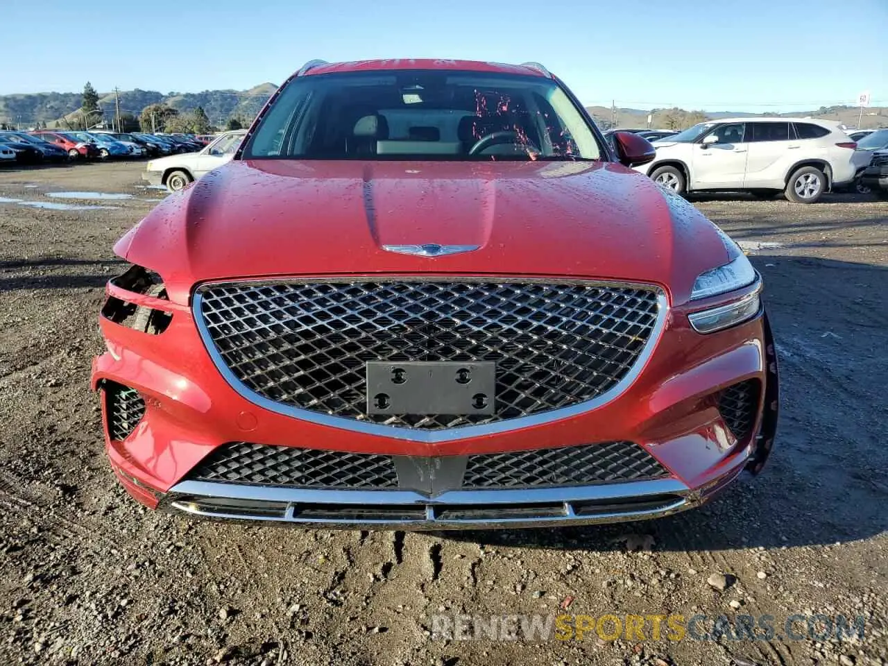 5 fotografías del automóvil dañado KMUMADTB1PU139430 GENESIS GV70 BASE 2023