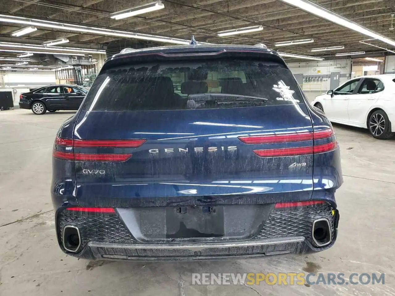 6 fotografías del automóvil dañado KMUMADTB2PU078864 GENESIS GV70 BASE 2023