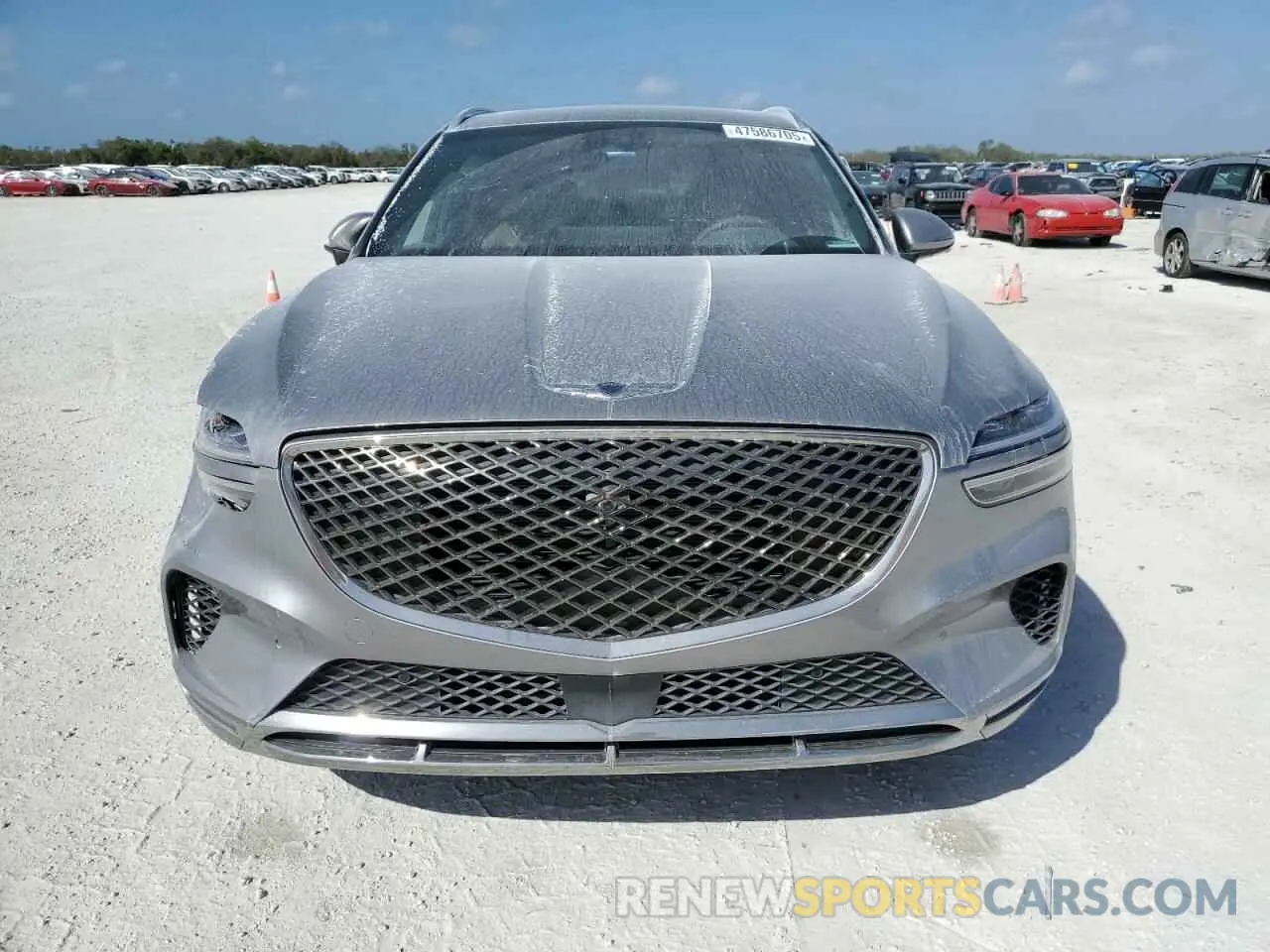 5 fotografías del automóvil dañado KMUMADTB3PU111595 GENESIS GV70 BASE 2023