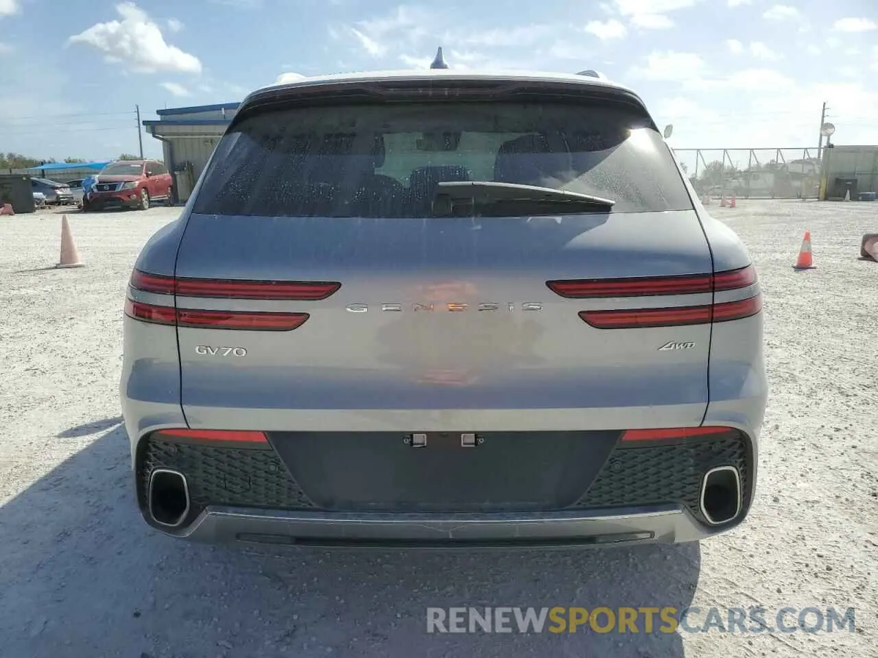 6 fotografías del automóvil dañado KMUMADTB3PU111595 GENESIS GV70 BASE 2023