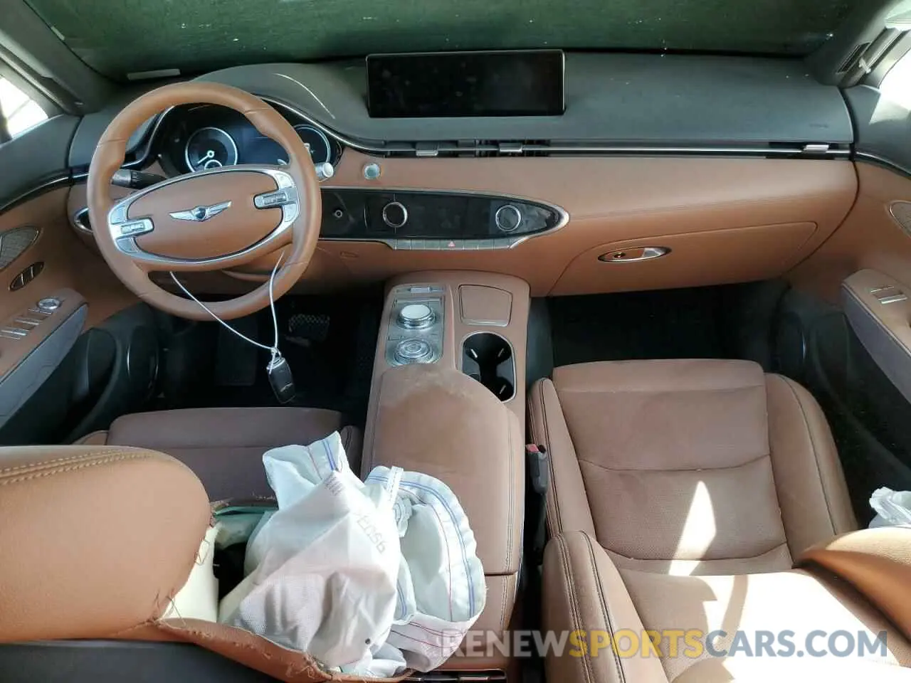 8 fotografías del automóvil dañado KMUMADTB3PU111595 GENESIS GV70 BASE 2023