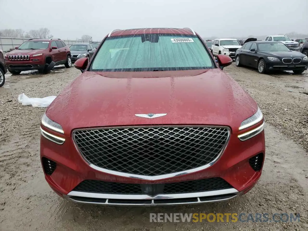 5 fotografías del automóvil dañado KMUMADTB4PU108379 GENESIS GV70 BASE 2023
