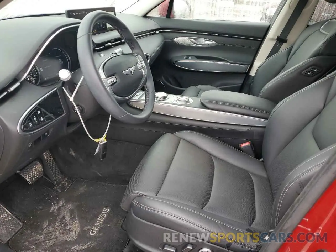 7 fotografías del automóvil dañado KMUMADTB4PU108379 GENESIS GV70 BASE 2023