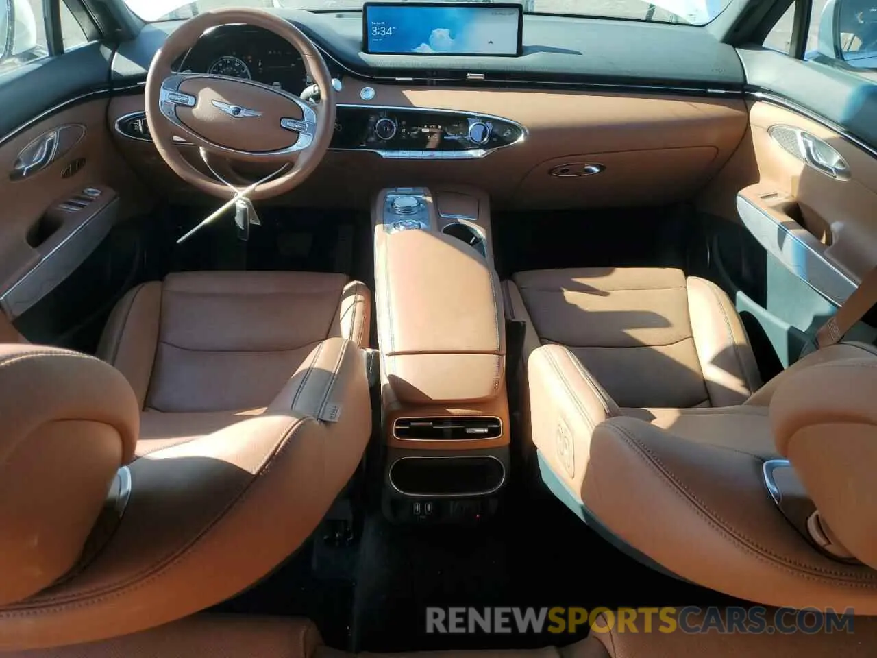 8 fotografías del automóvil dañado KMUMADTB5PU121433 GENESIS GV70 BASE 2023