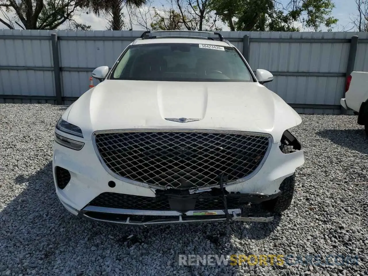 5 fotografías del automóvil dañado KMUMADTB5PU135946 GENESIS GV70 BASE 2023