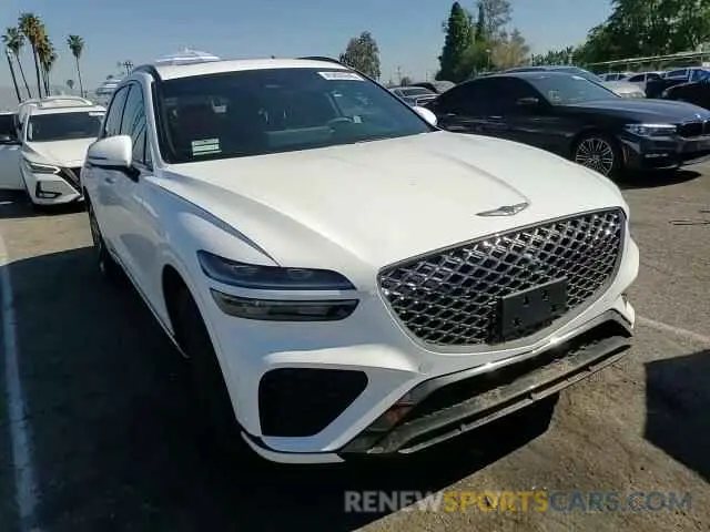 12 fotografías del automóvil dañado KMUMADTB6PU119223 GENESIS GV70 BASE 2023