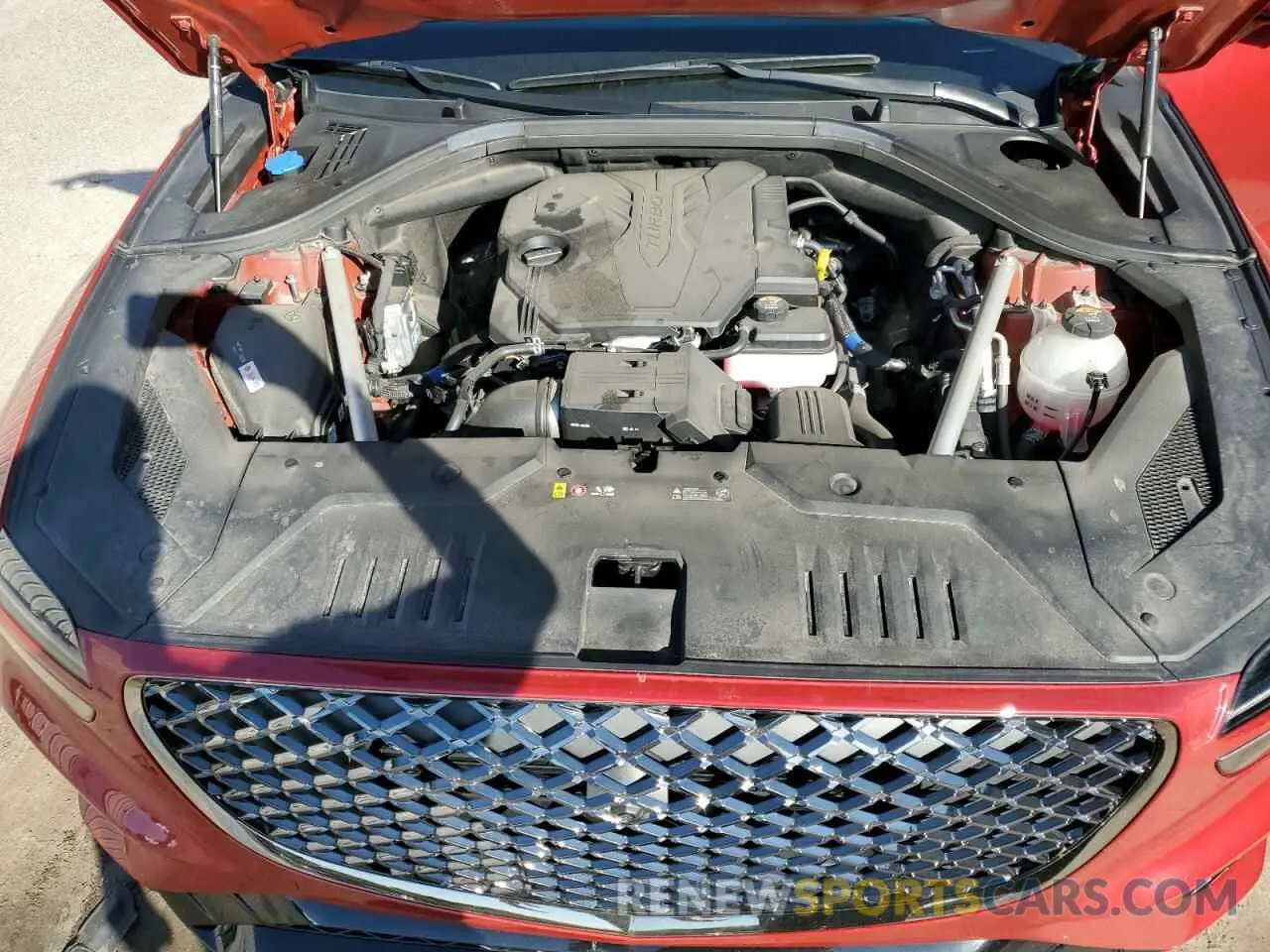 12 fotografías del automóvil dañado KMUMADTB8PU116064 GENESIS GV70 BASE 2023